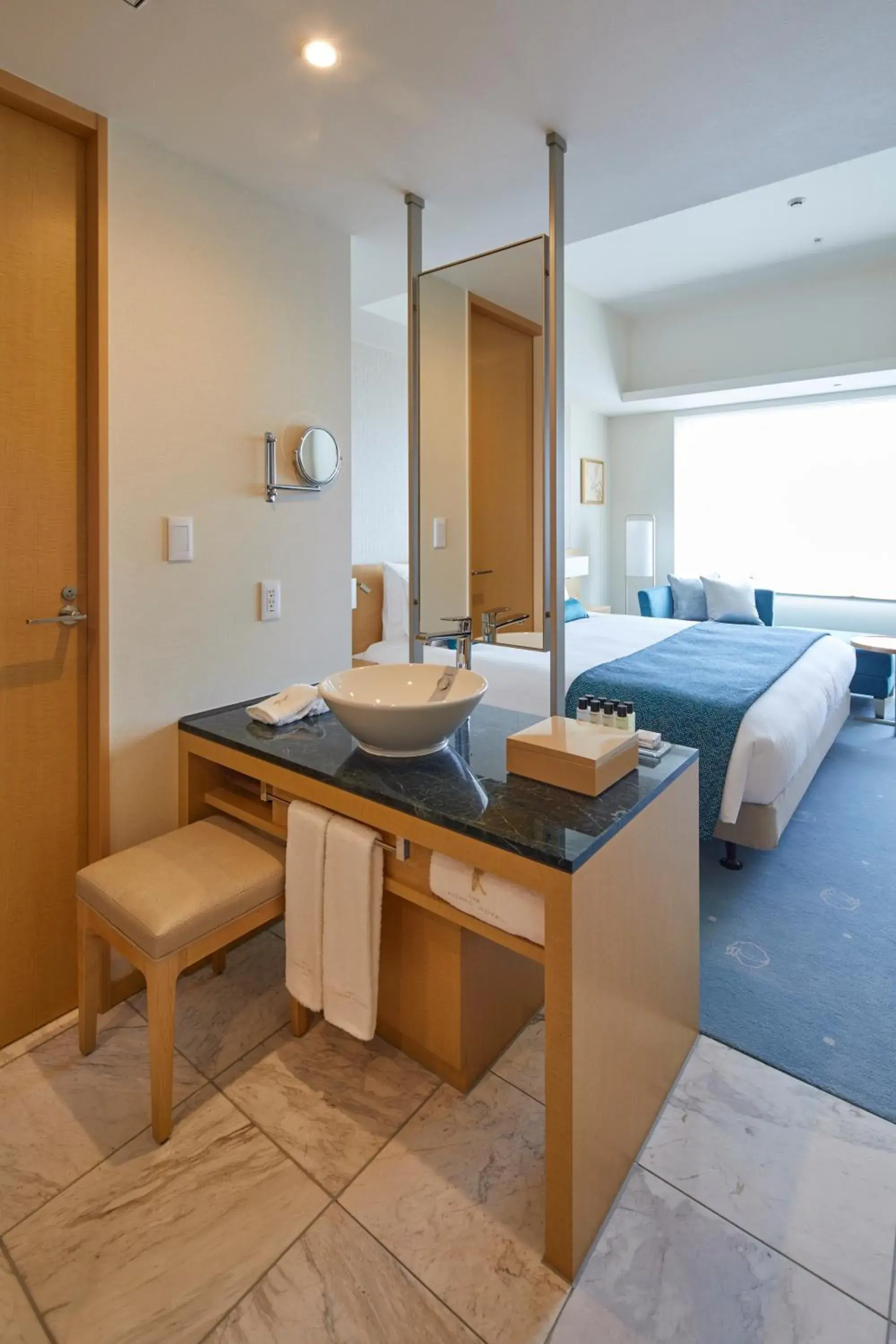 Photo of the whole room, Bathroom in THE KITANO HOTEL TOKYO