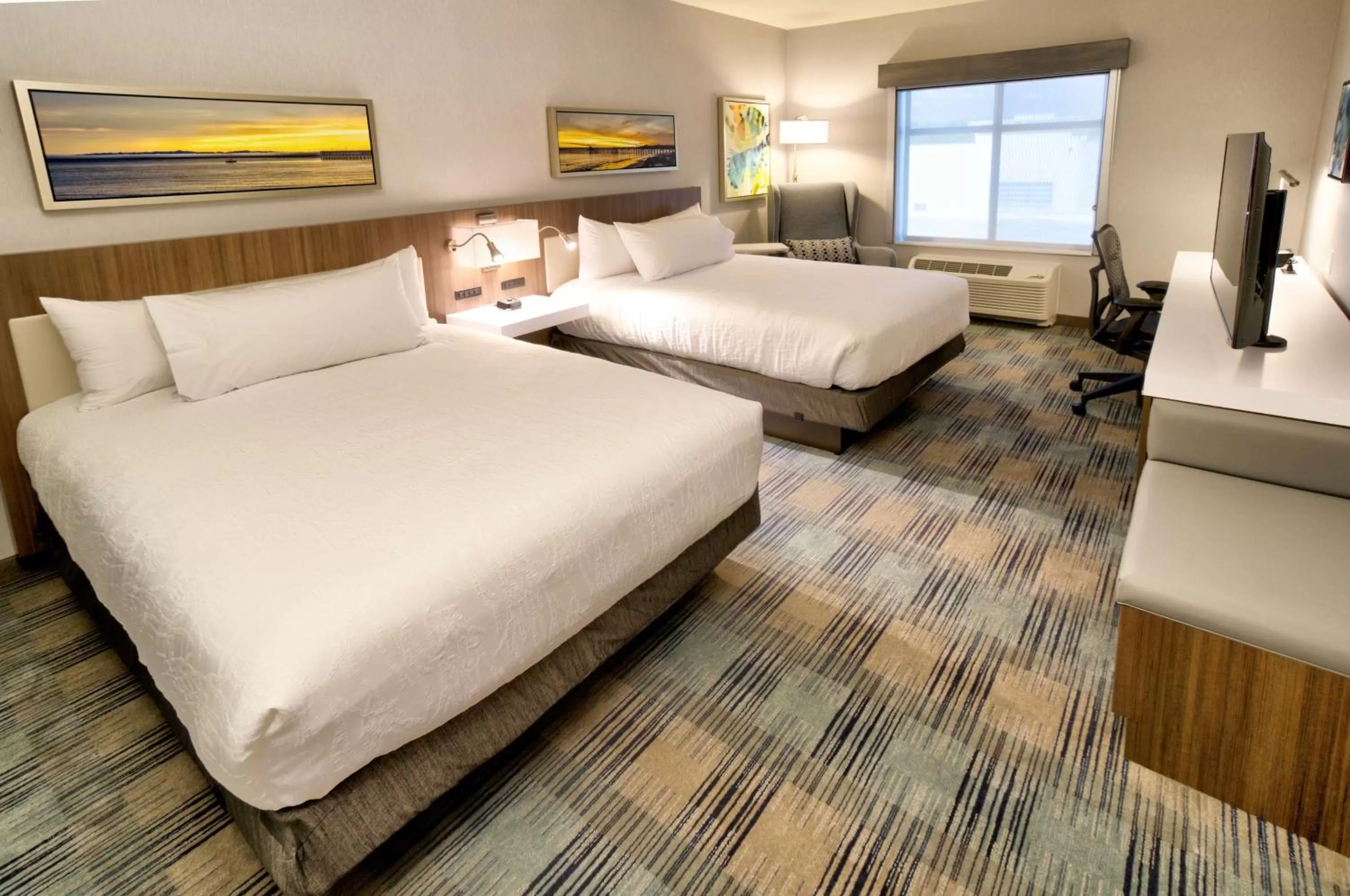 Bed in Hilton Garden Inn Santa Barbara/Goleta