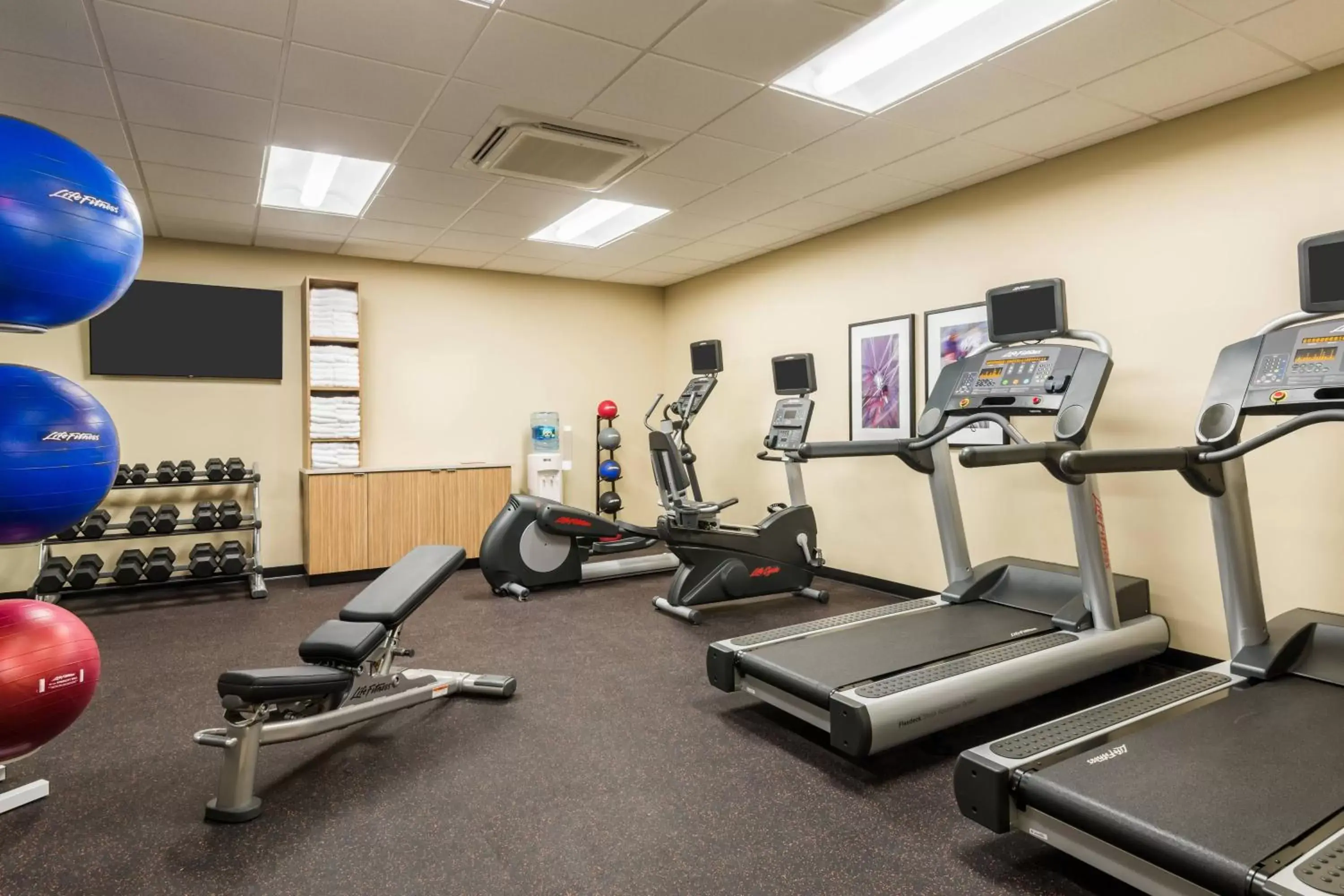 Fitness centre/facilities, Fitness Center/Facilities in TownePlace Suites by Marriott Latham Albany Airport