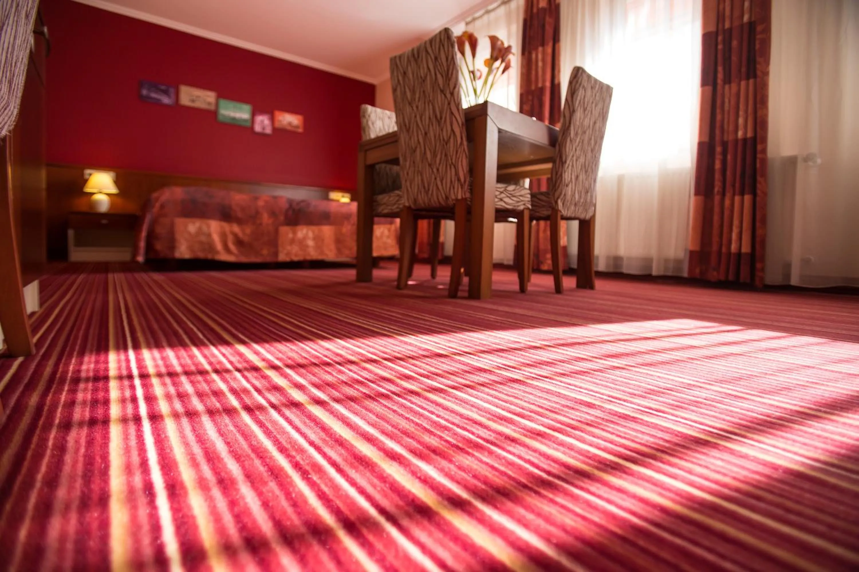 Living room, Bed in City Home Budapest