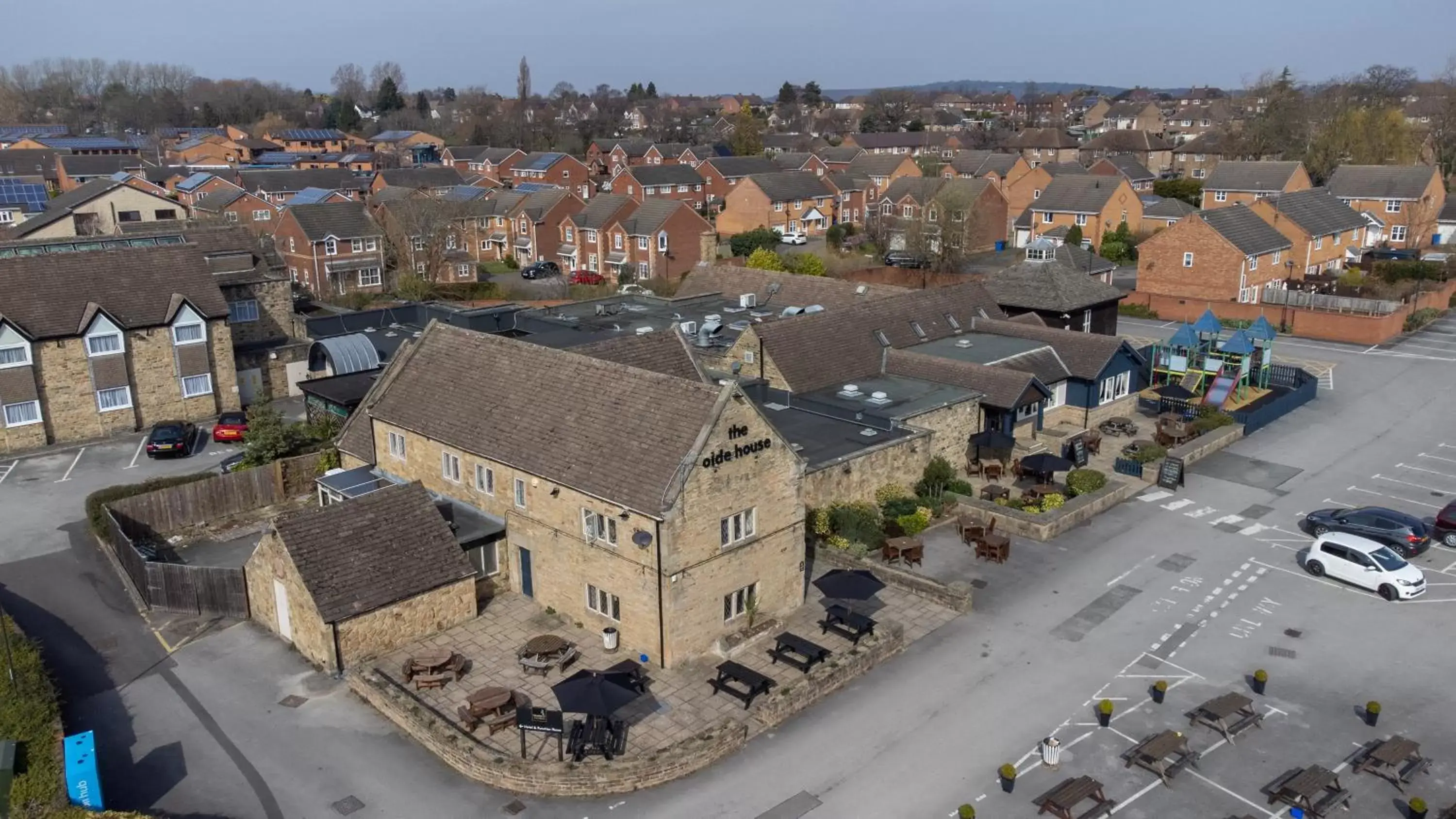 Property building, Bird's-eye View in Olde House, Chesterfield by Marston's Inns