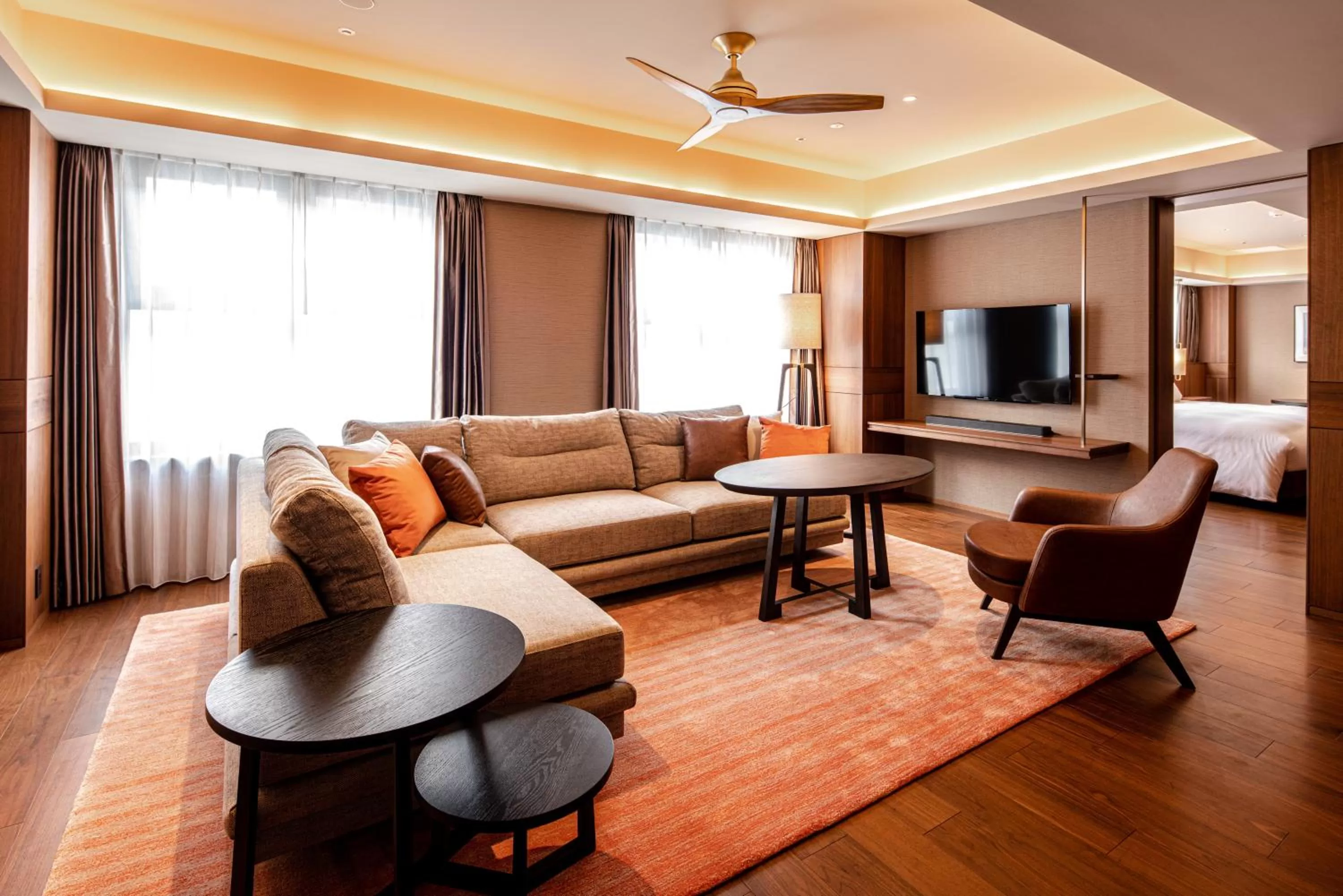 Living room in THE BASICS FUKUOKA