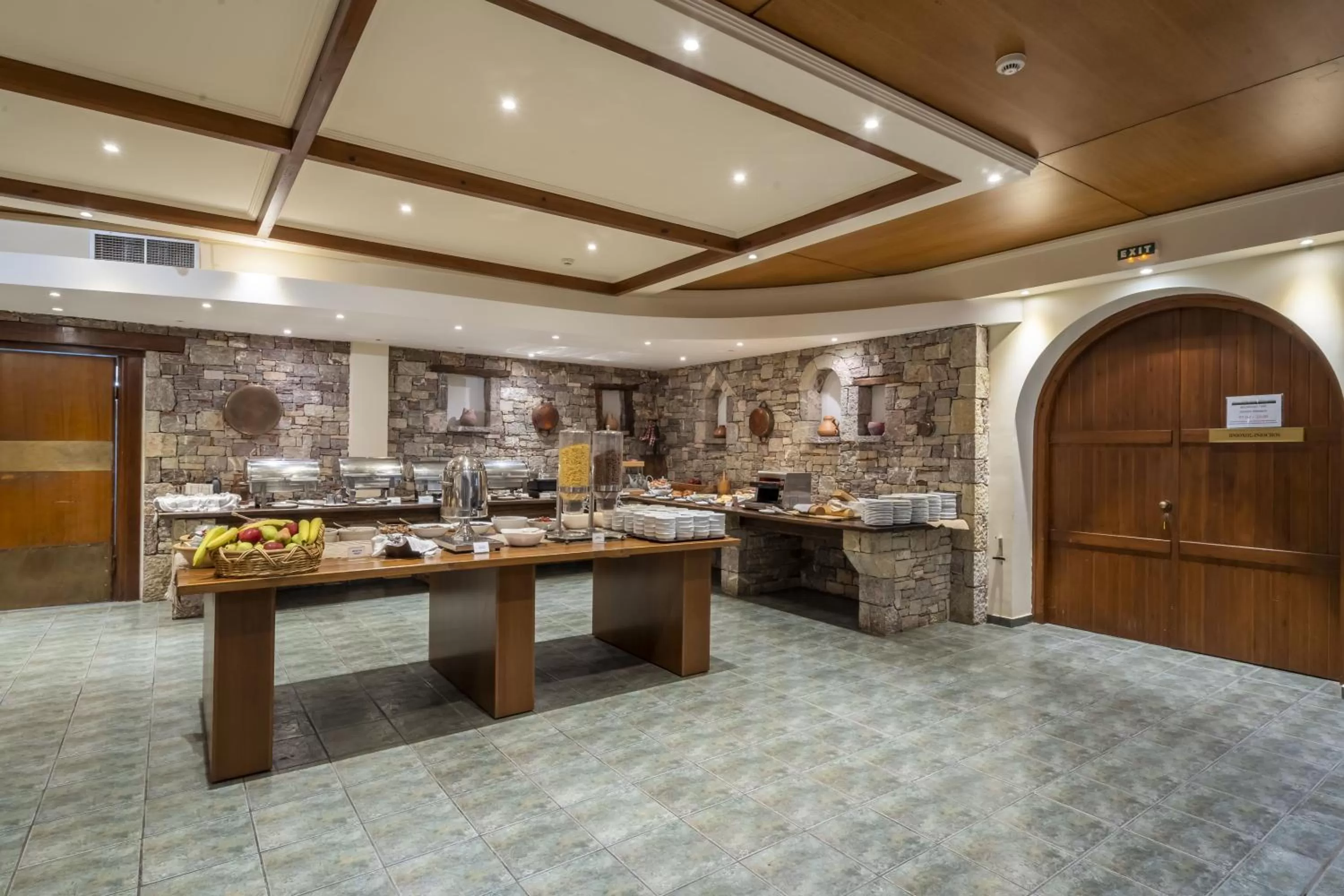 Breakfast in Anemolia Mountain Resort