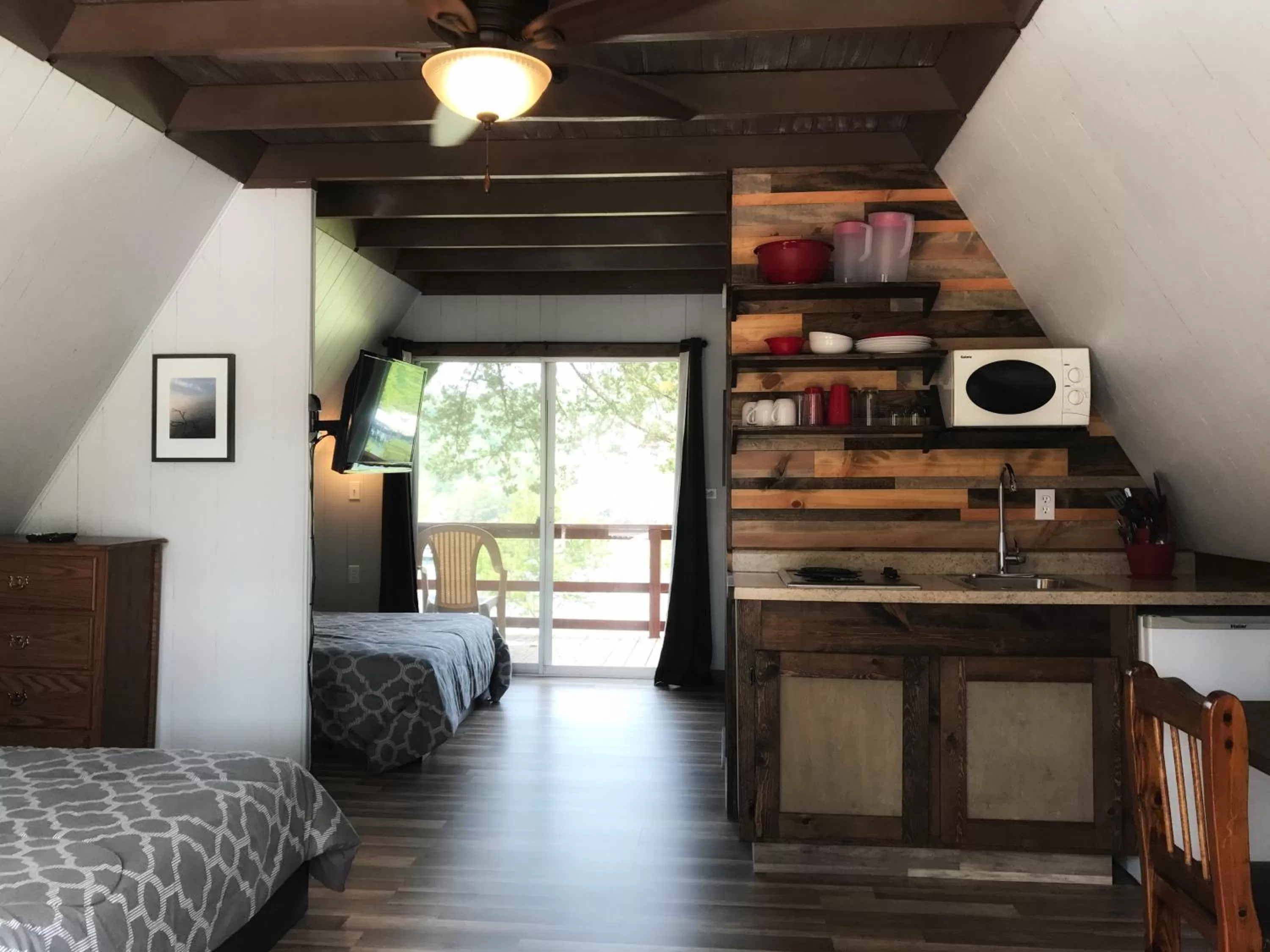 Bed in Calm Waters Resort