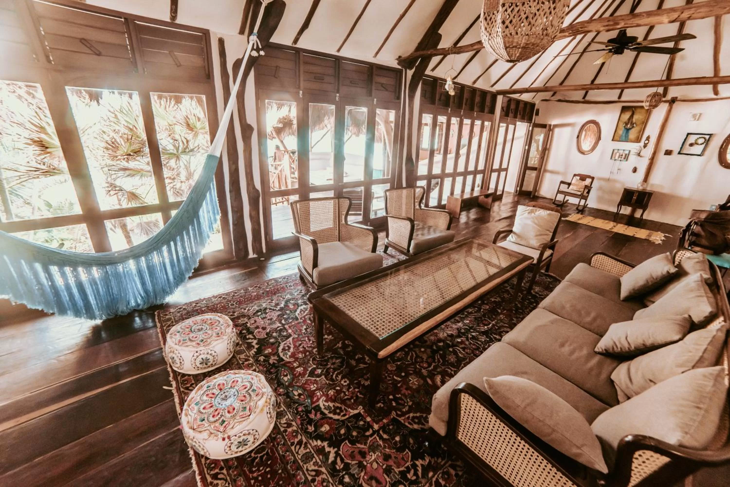 Living room in Papaya Playa Project, Tulum, a Member of Design Hotels