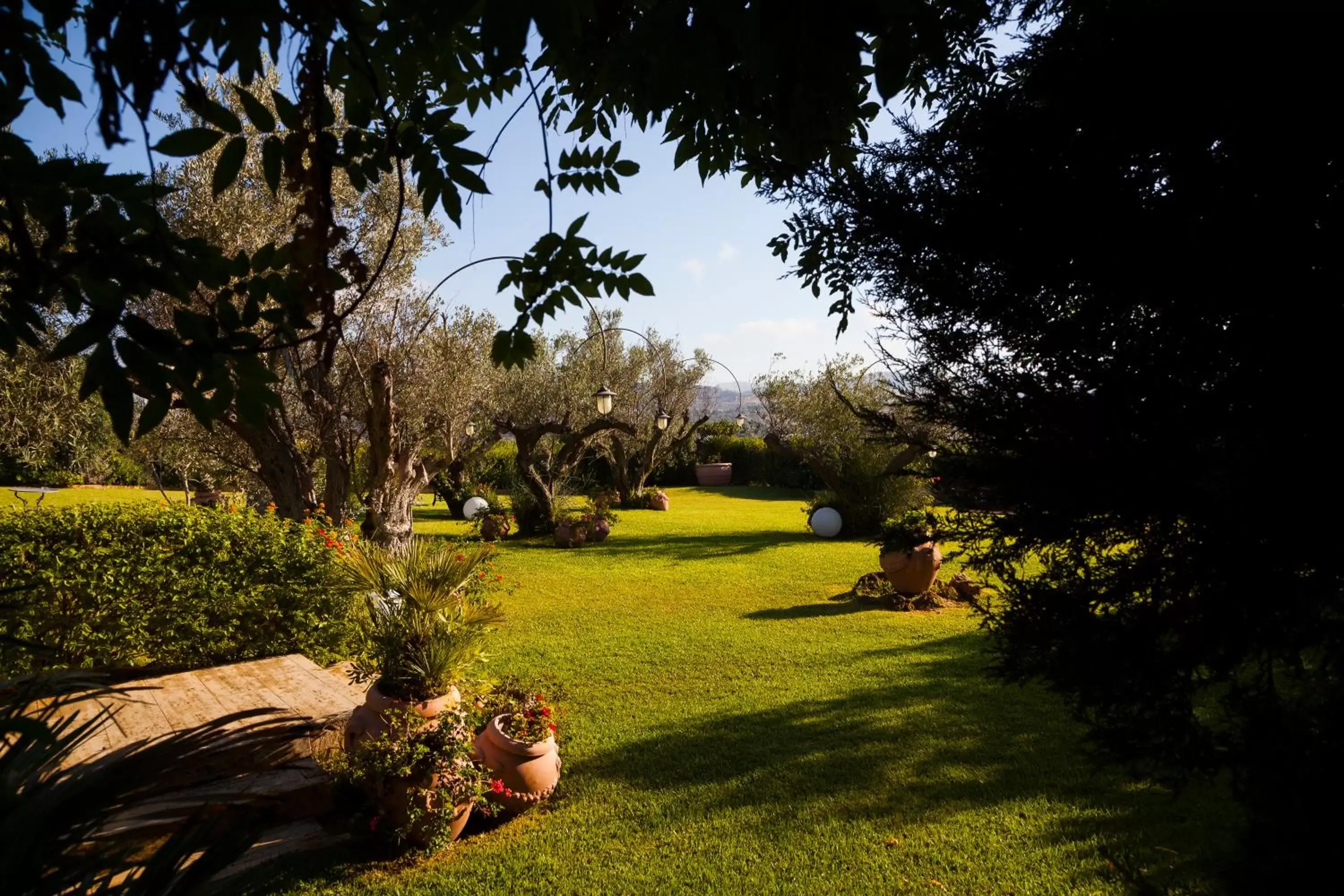 Garden in Hotel Foresteria Baglio Della Luna