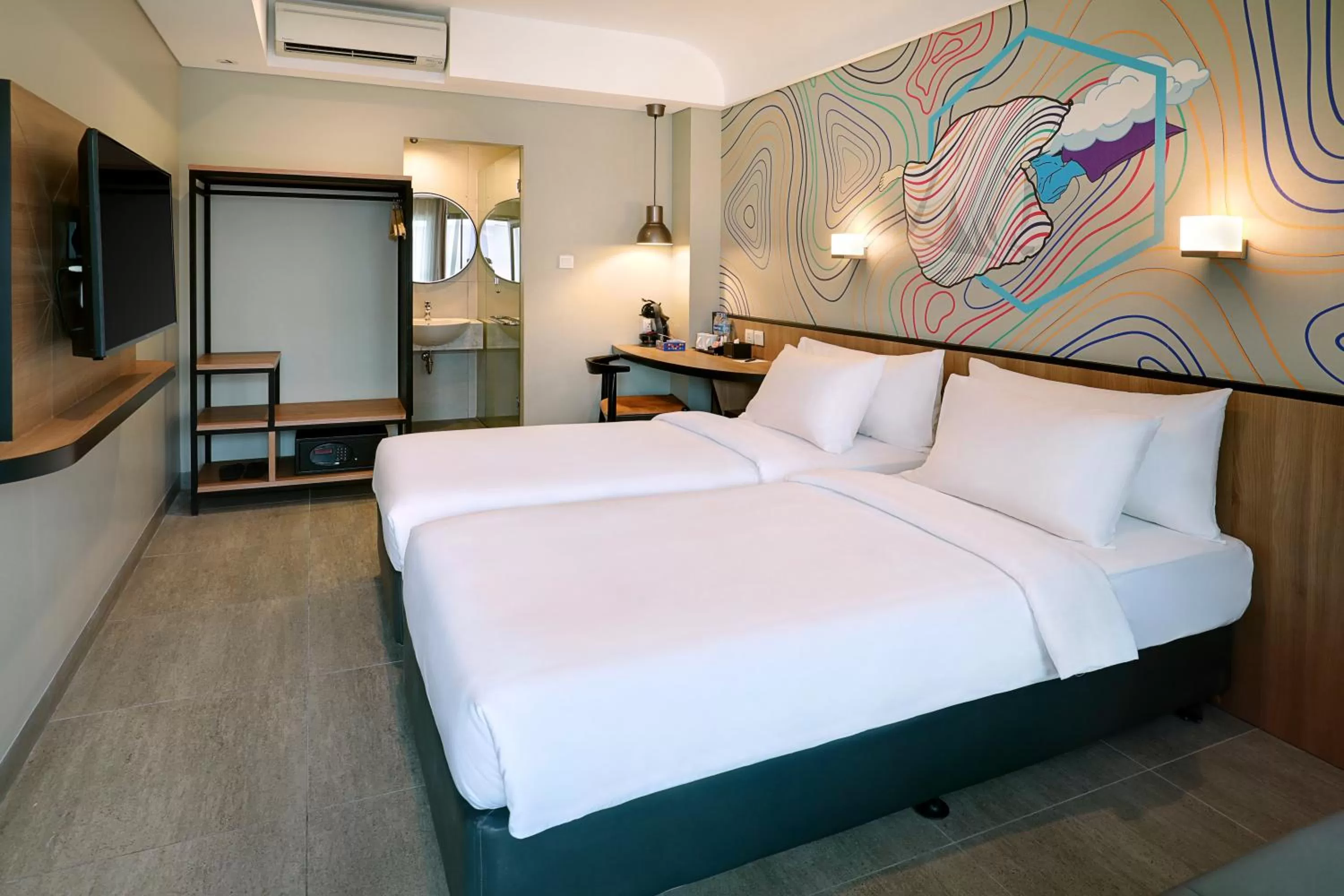 Bed in Swiss-Belinn Wahid Hasyim