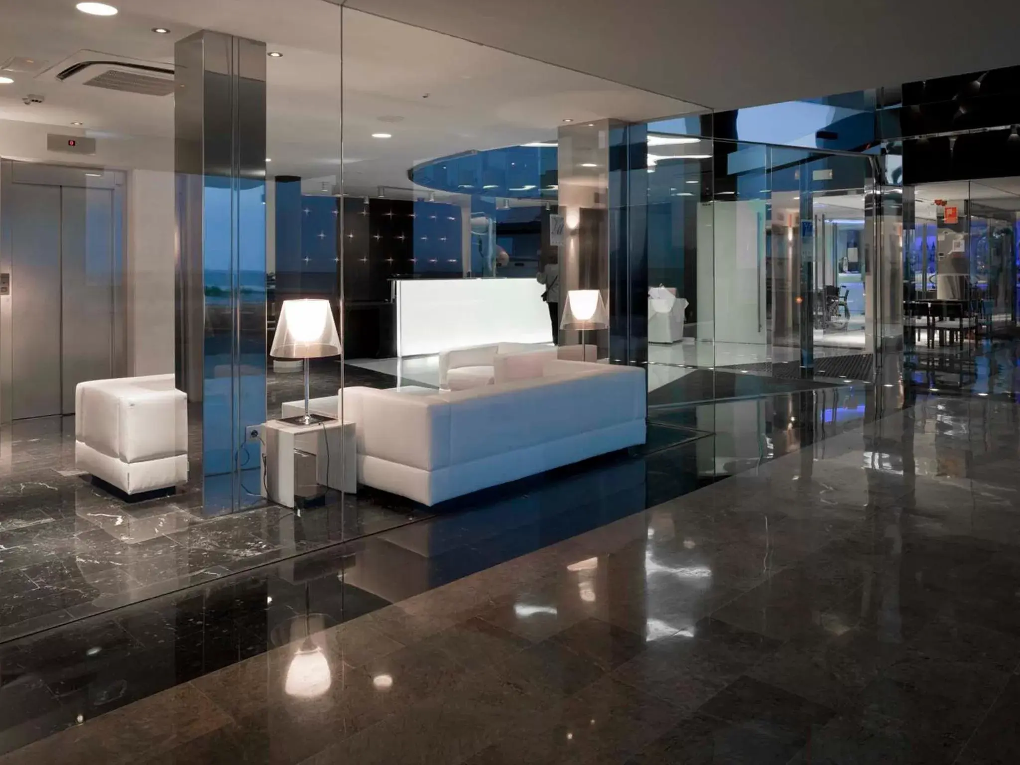 Lobby or reception in Hotel Villa del Mar