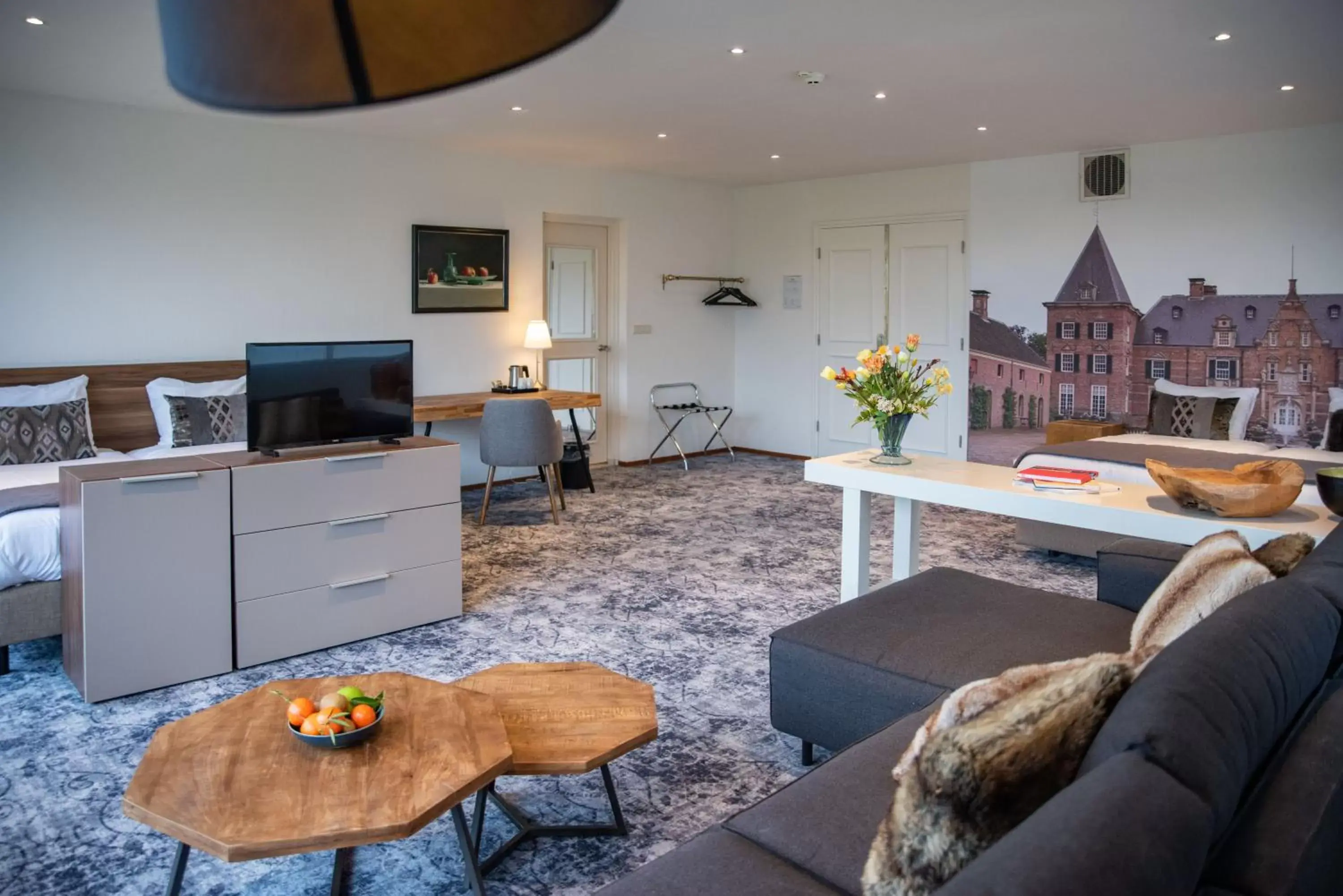 Bedroom, Seating Area in Landgoed Hotel & Restaurant Carelshaven