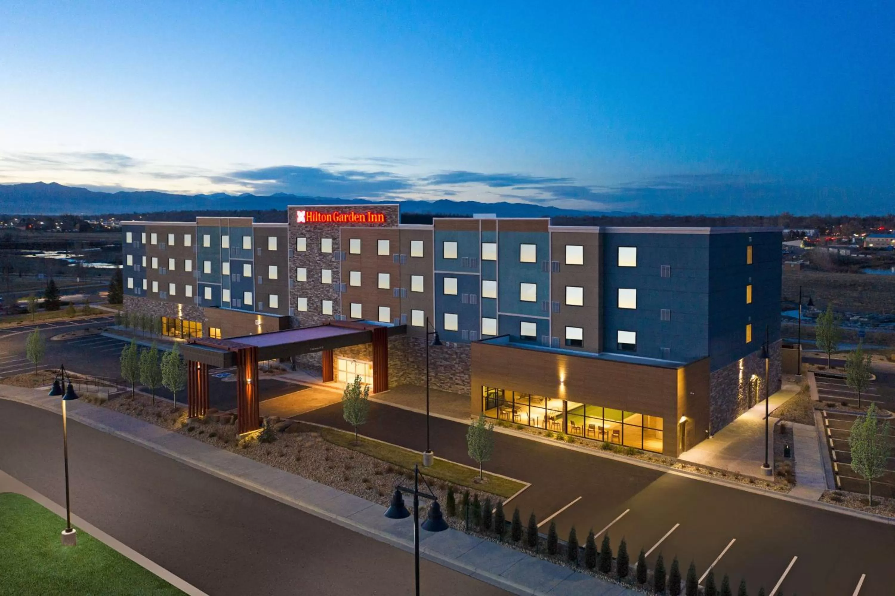 Property building in Hilton Garden Inn Longmont