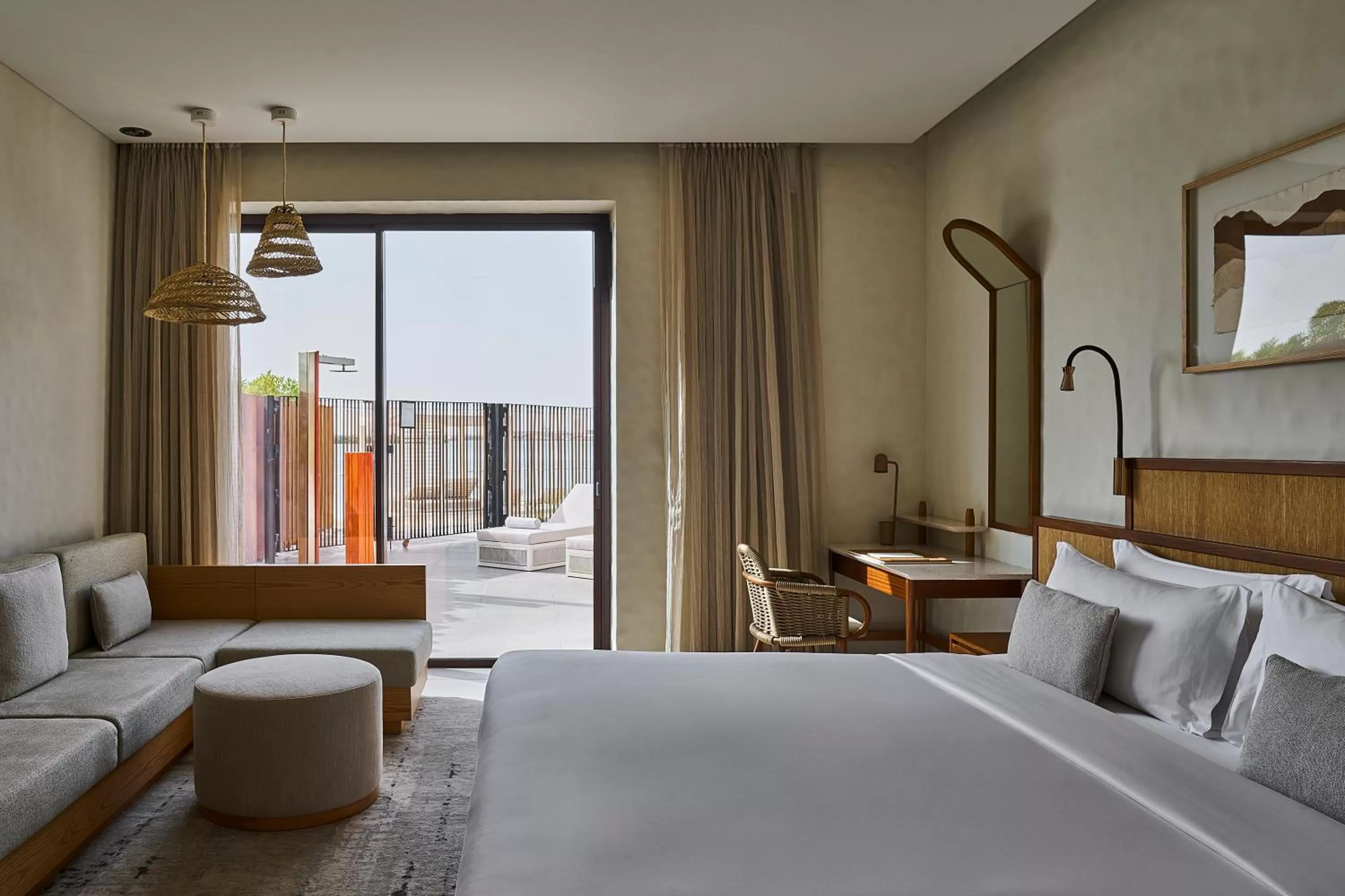 Bed in ERTH Abu Dhabi Hotel