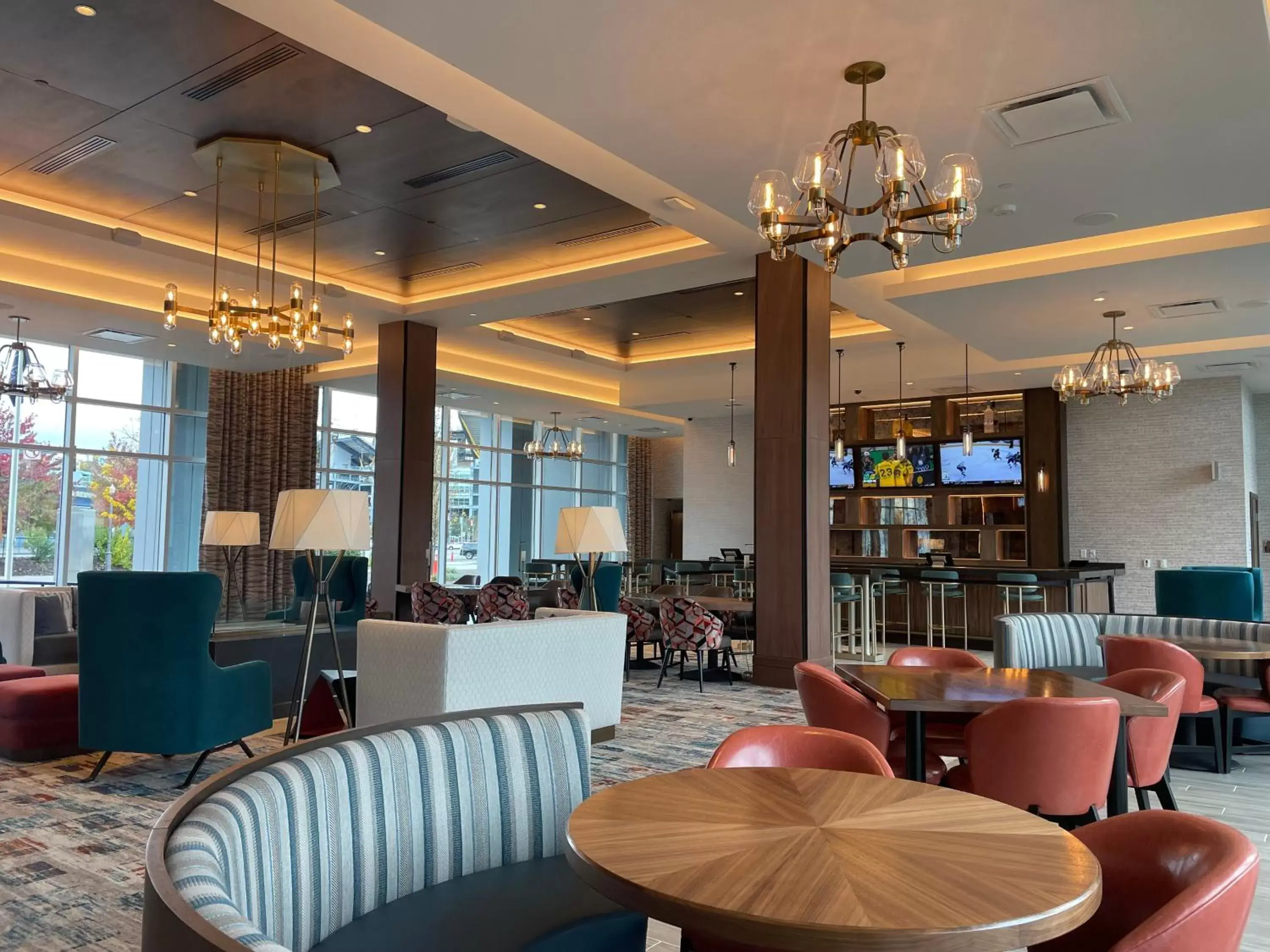 Lobby or reception, Lounge/Bar in The Landing Hotel at Rivers Casino Pittsburgh