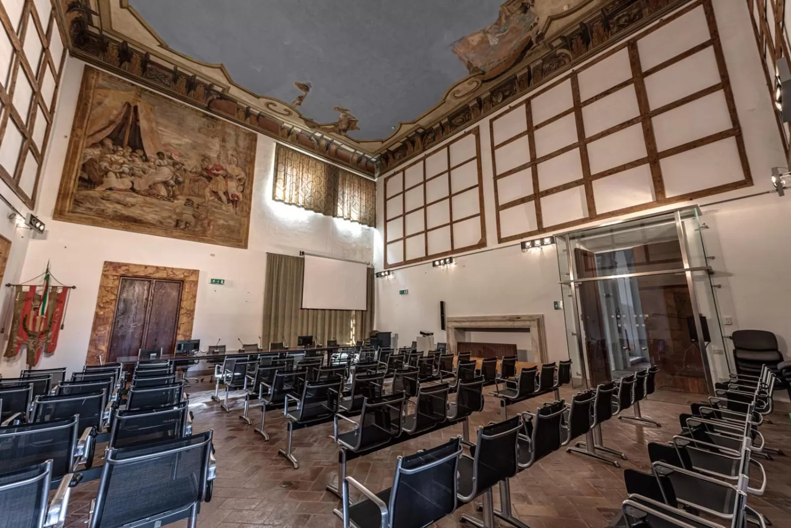 Meeting/conference room in TORRE GIARDINO SEGRETO B&B- Borgo Capitano Collection - Albergo diffuso