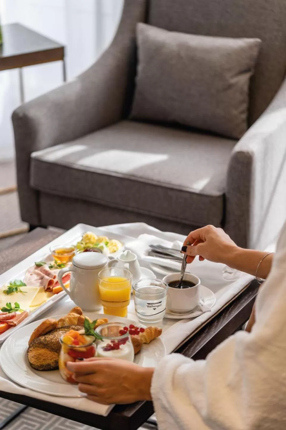Seating area in Parkhotel Kurhaus
