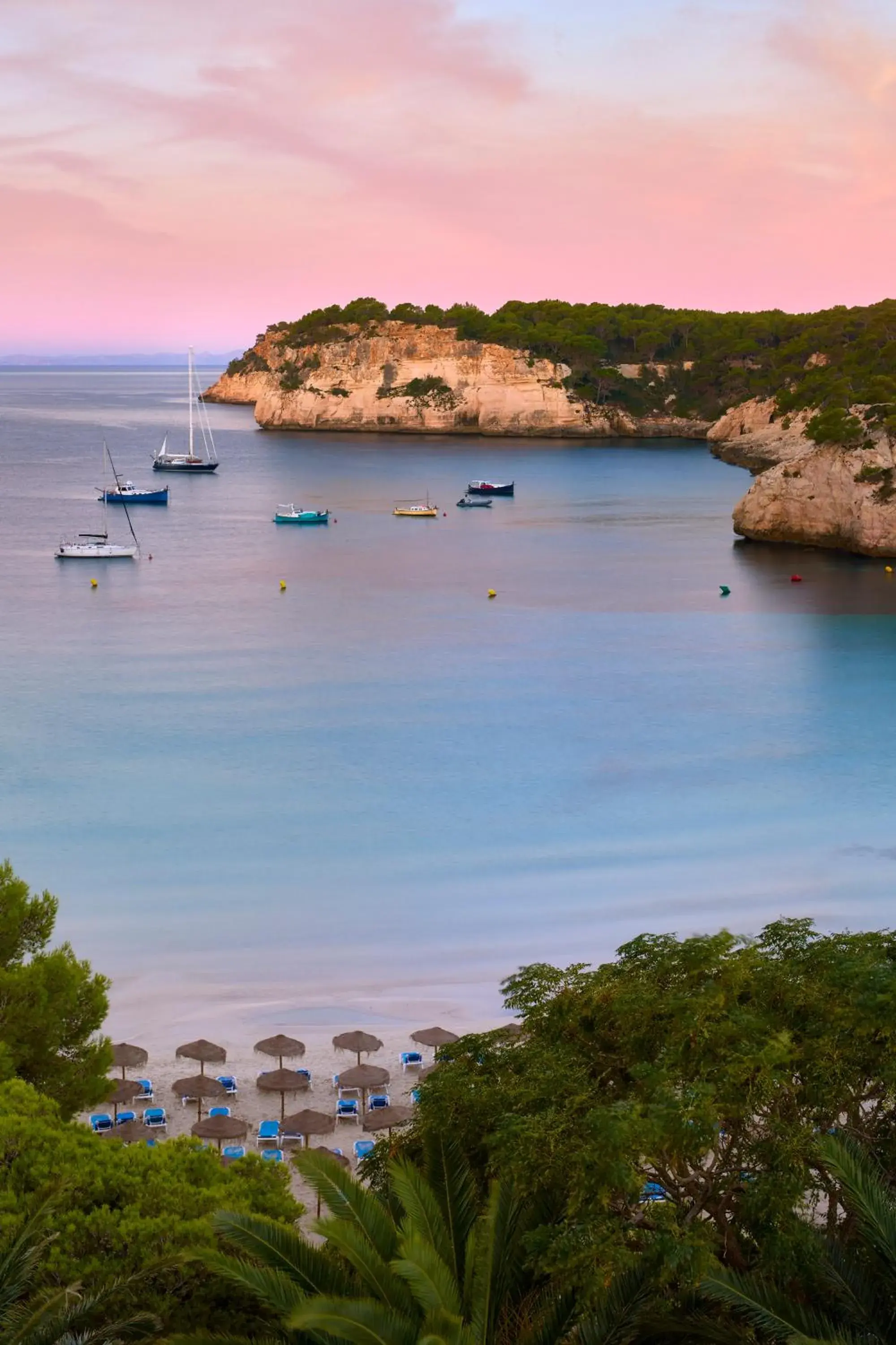 View (from property/room), Sunrise/Sunset in Meliá Cala Galdana