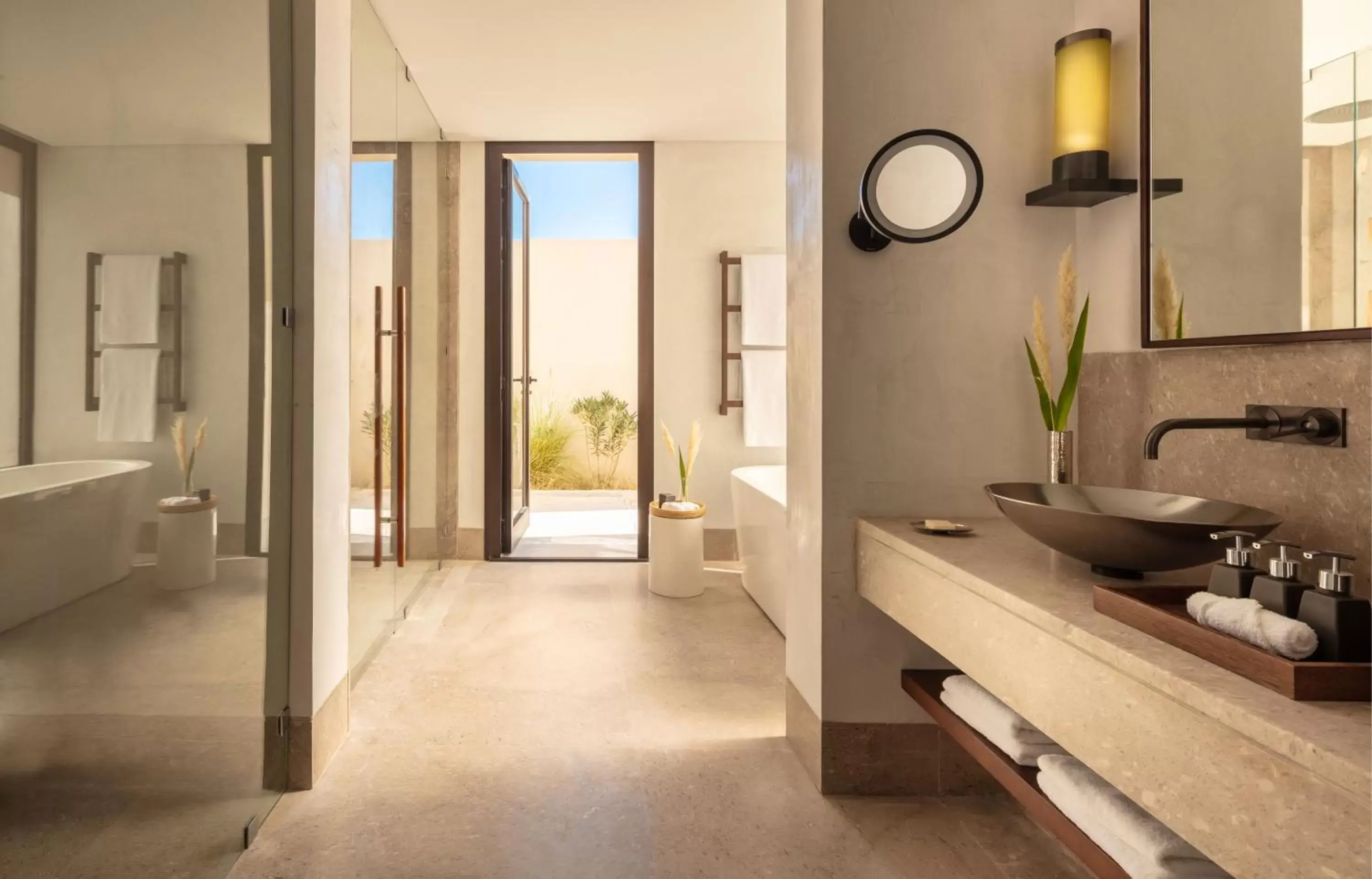 Bathroom in Anantara Sahara-Tozeur Resort & Villas Bathroom in Anantara Sahara-Tozeur Resort & Villas