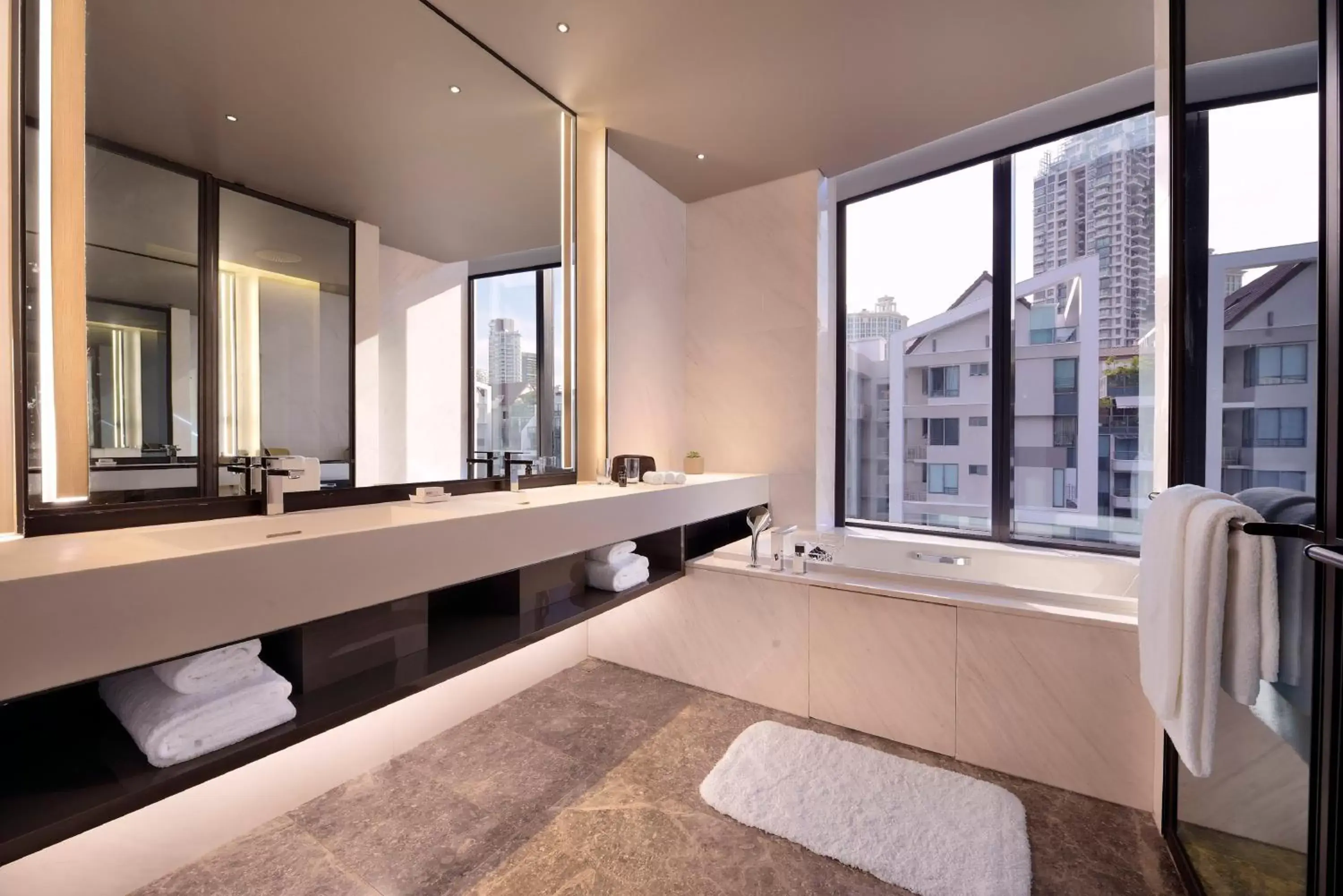 Bathroom in InterContinental Singapore Robertson Quay, an IHG Hotel