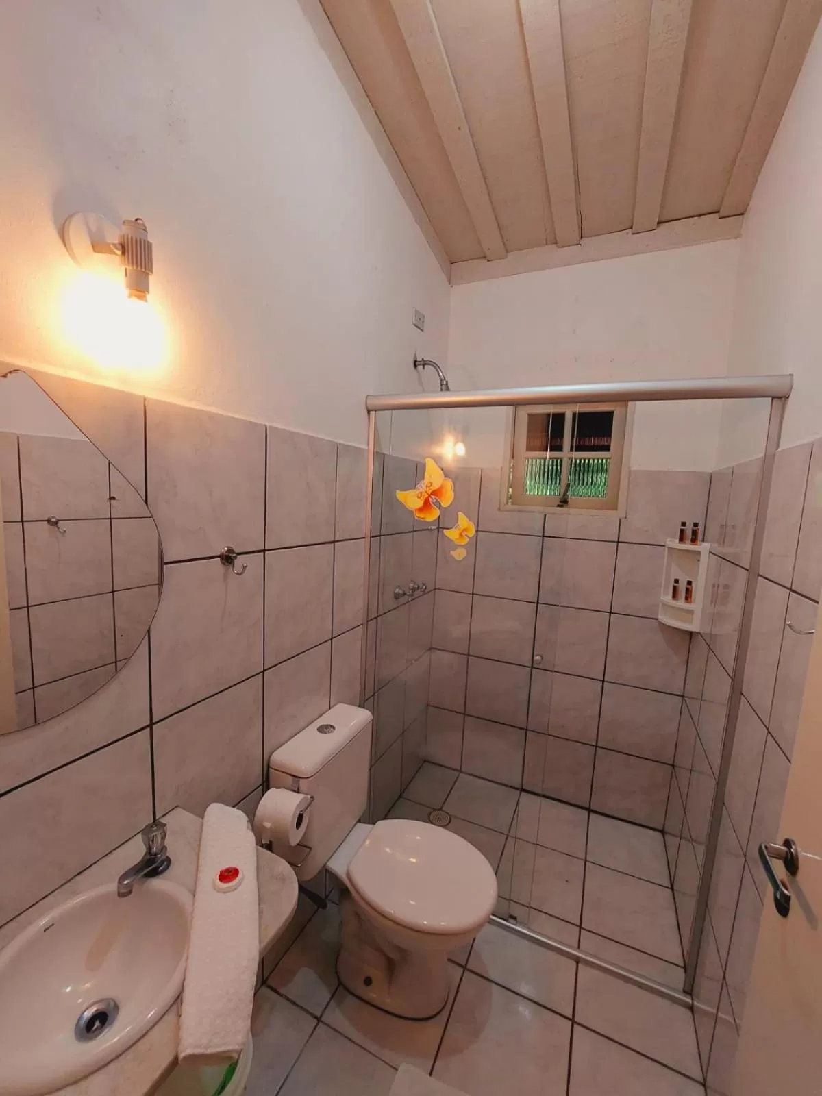 Bathroom in Pousada Capim Melado