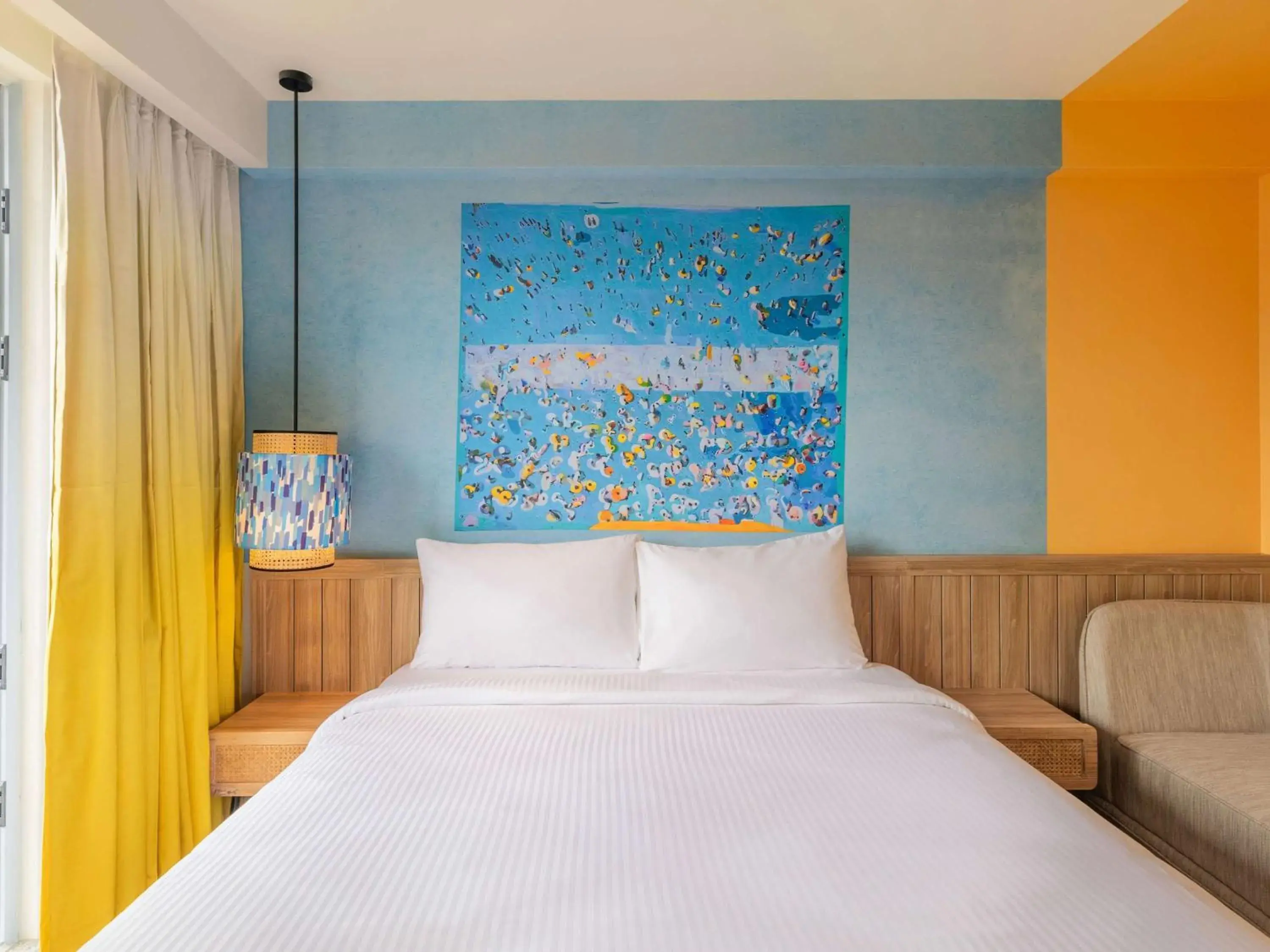 Bedroom, Bed in ibis Styles Goa Vagator - An Accor Brand Bedroom, Bed in ibis Styles Goa Vagator - An Accor Brand