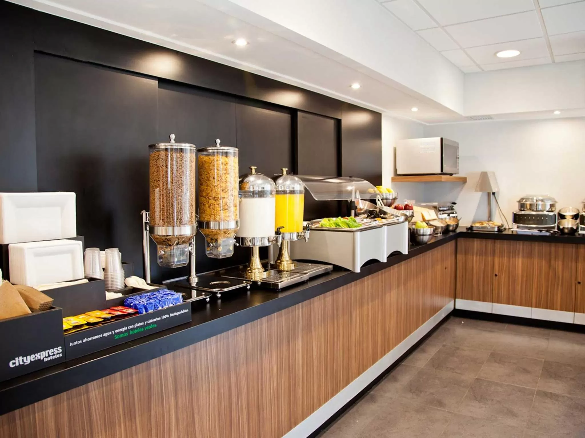 Continental breakfast in City Express by Marriott Tepotzotlán