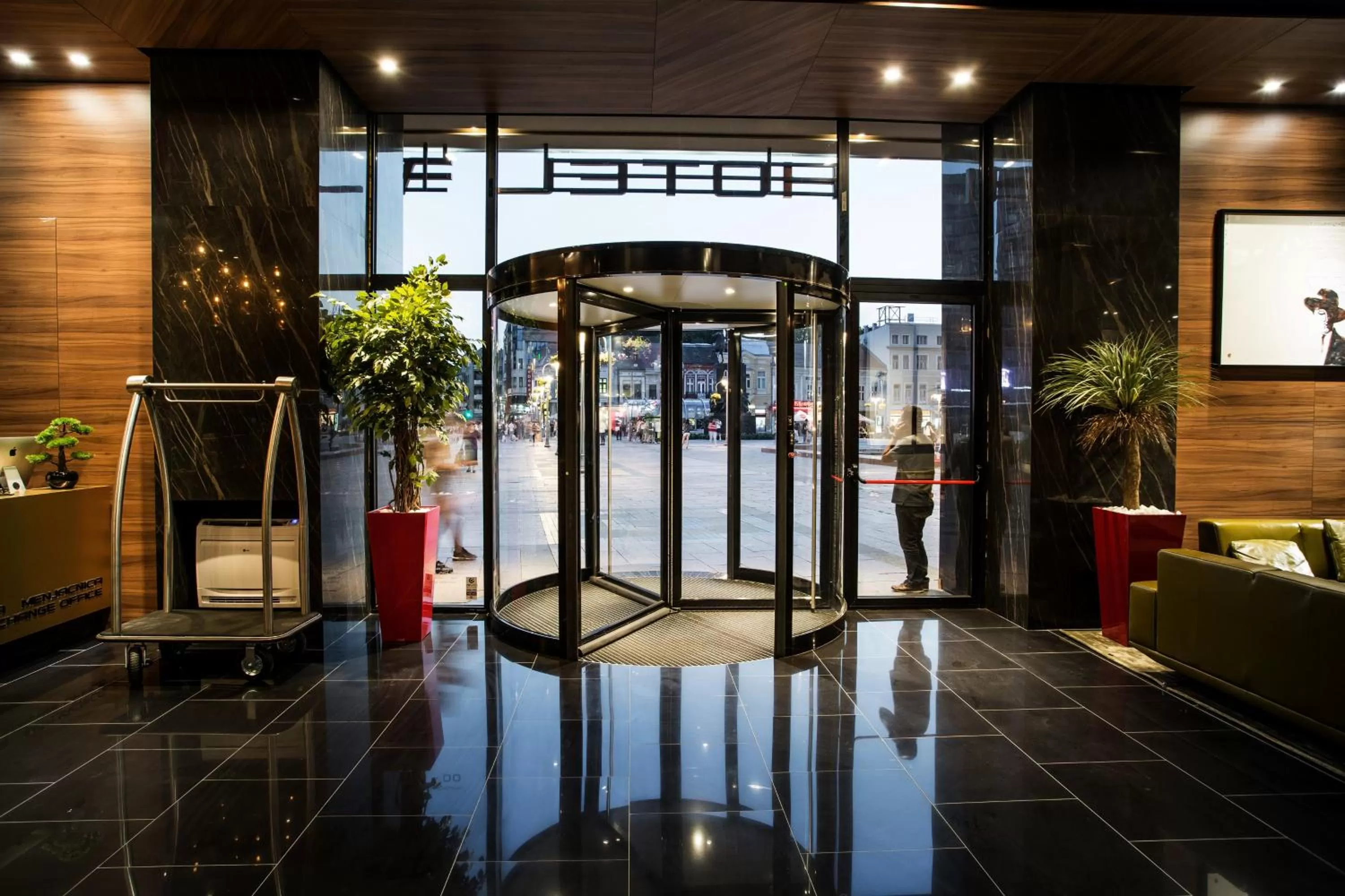 Facade/entrance in Ambasador Hotel