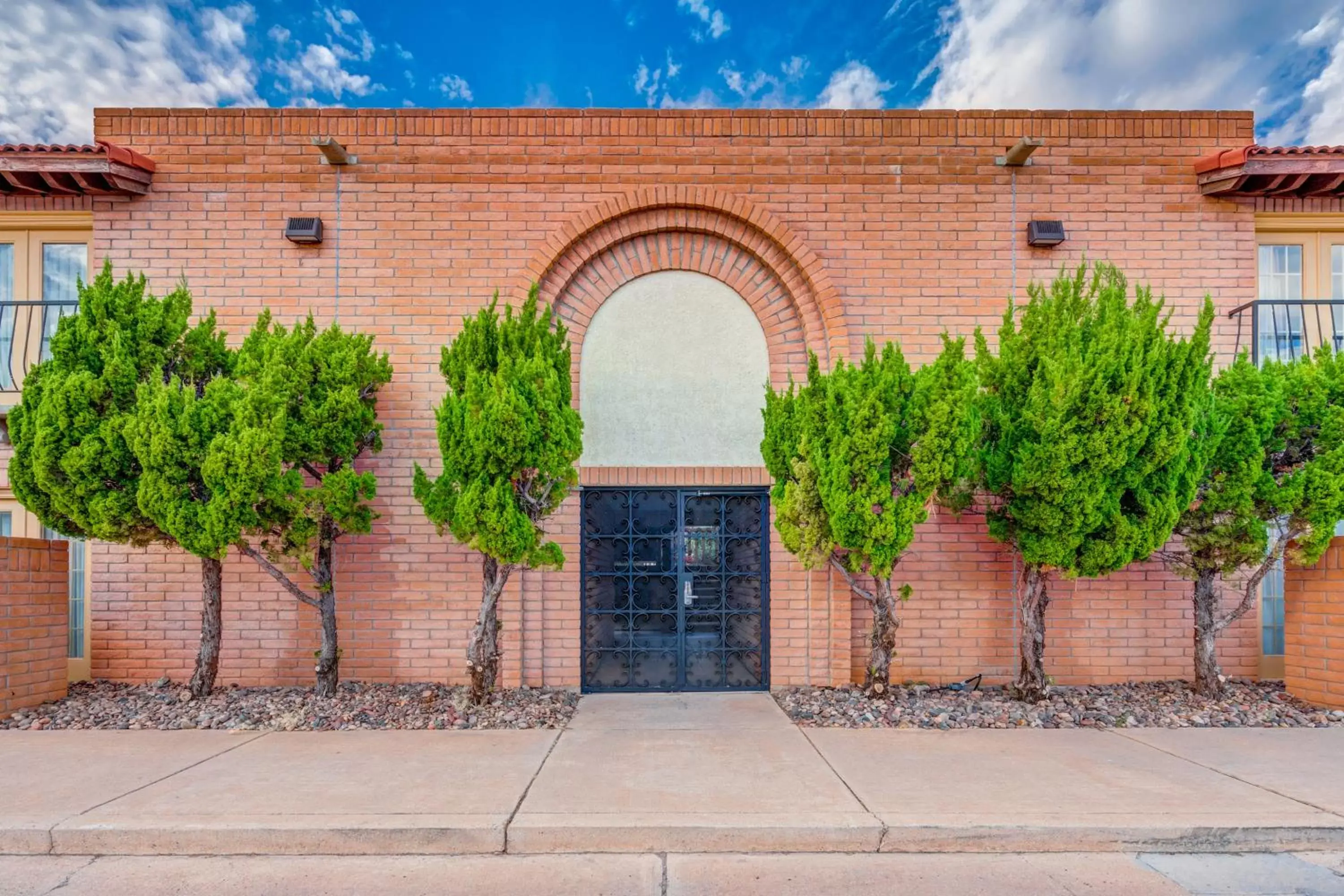 Facade/entrance in Sierra Suites Boutique Hotel