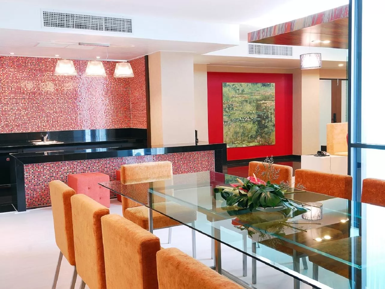 Living room in The Zign Hotel