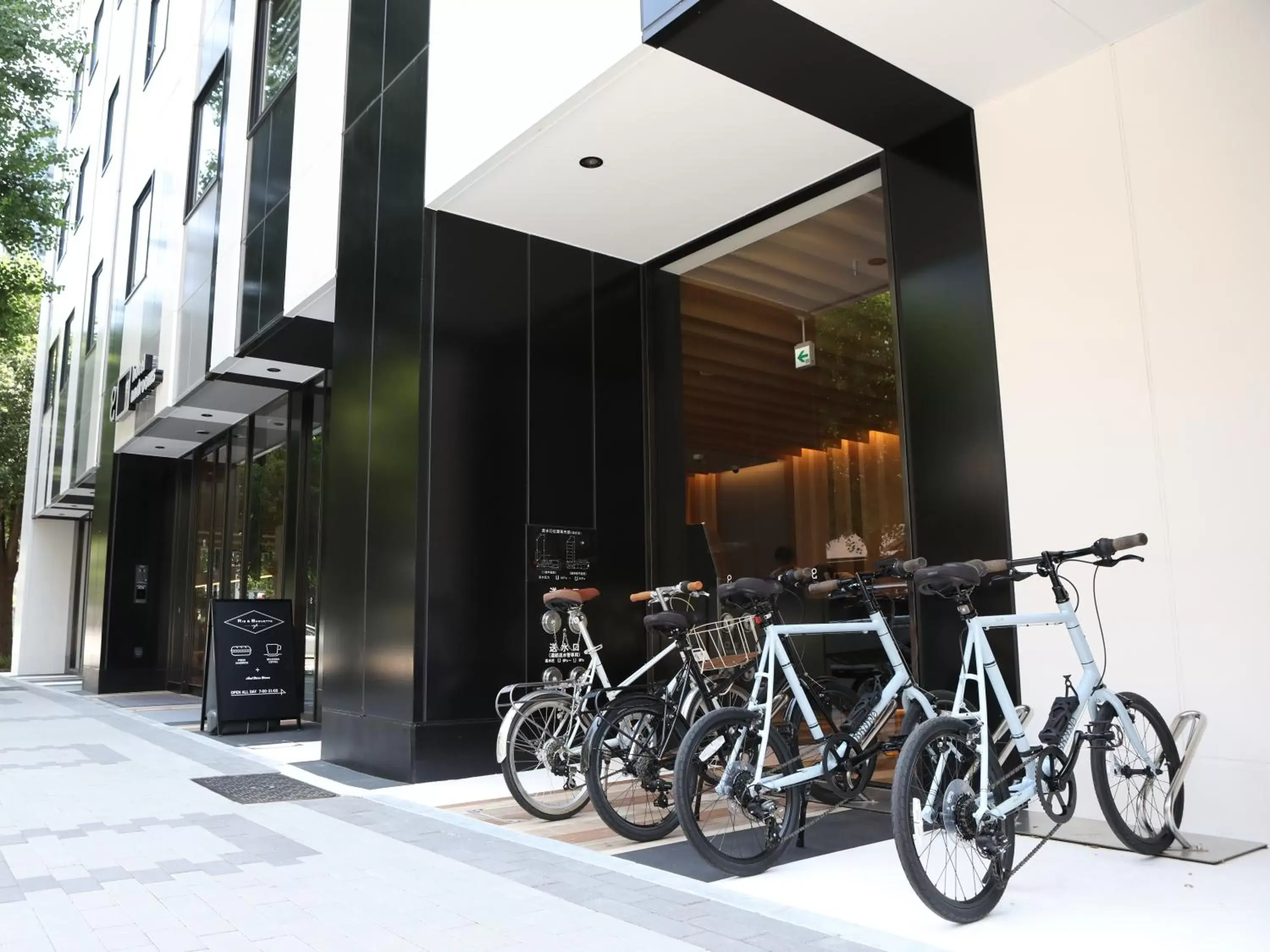 Area and facilities in hotel androoms Nagoya Sakae