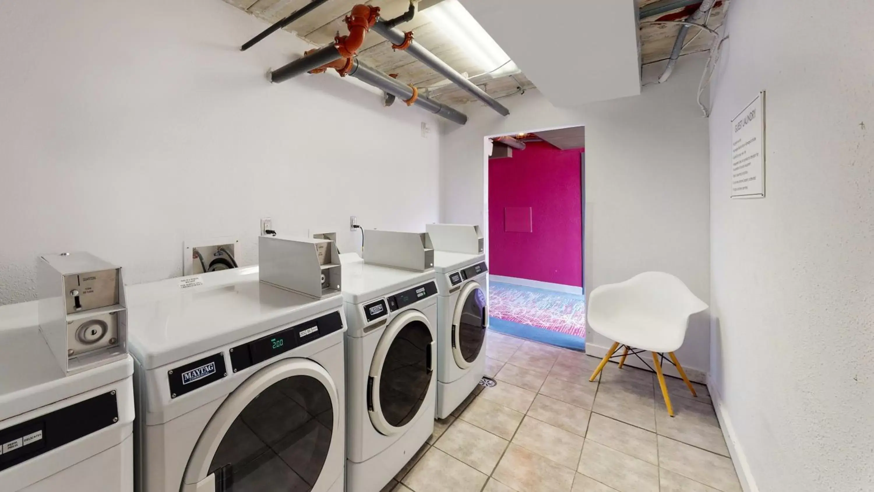 laundry, Kitchen/Kitchenette in Aggieland Boutique Hotel