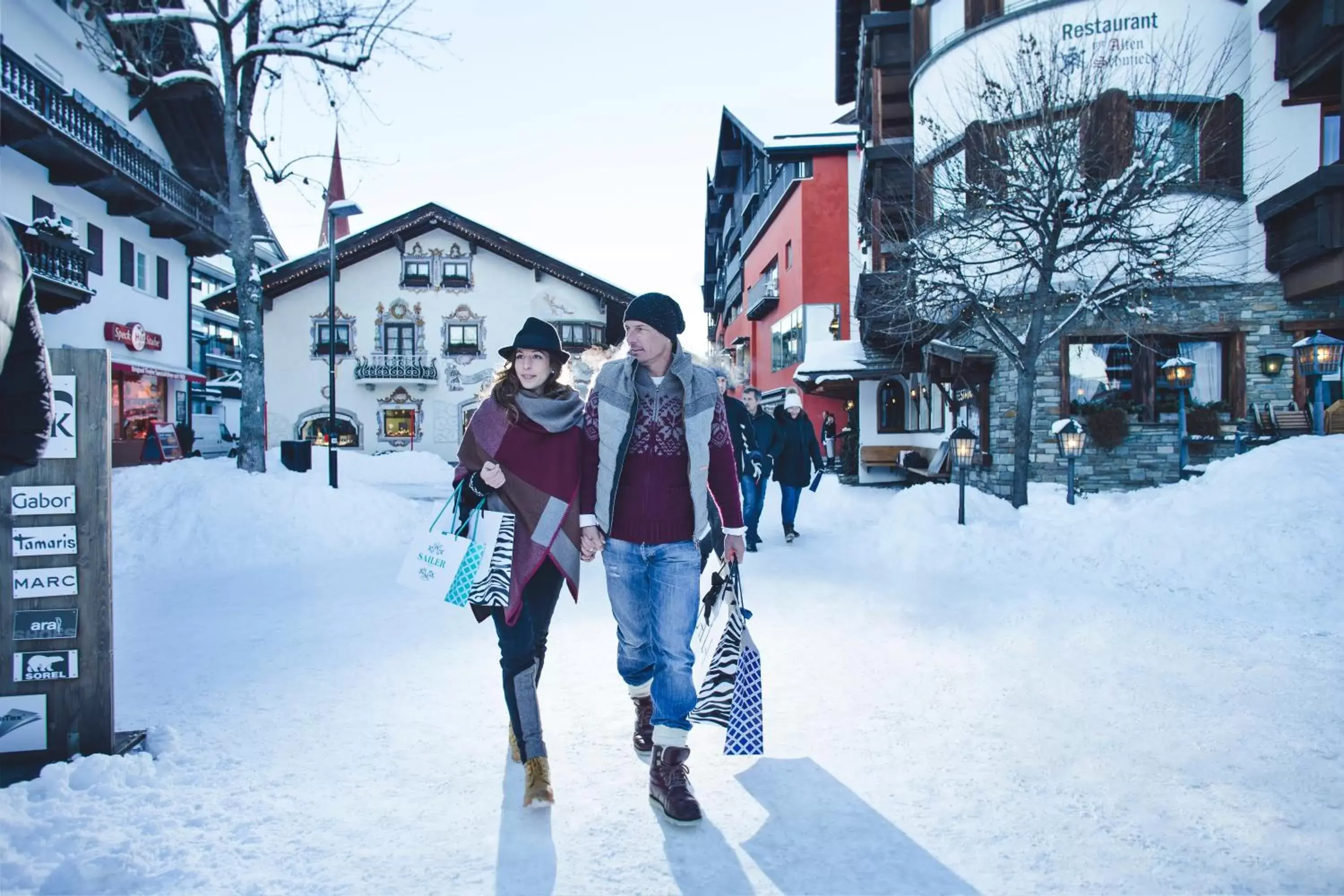 People, Winter in Inntaler Hof