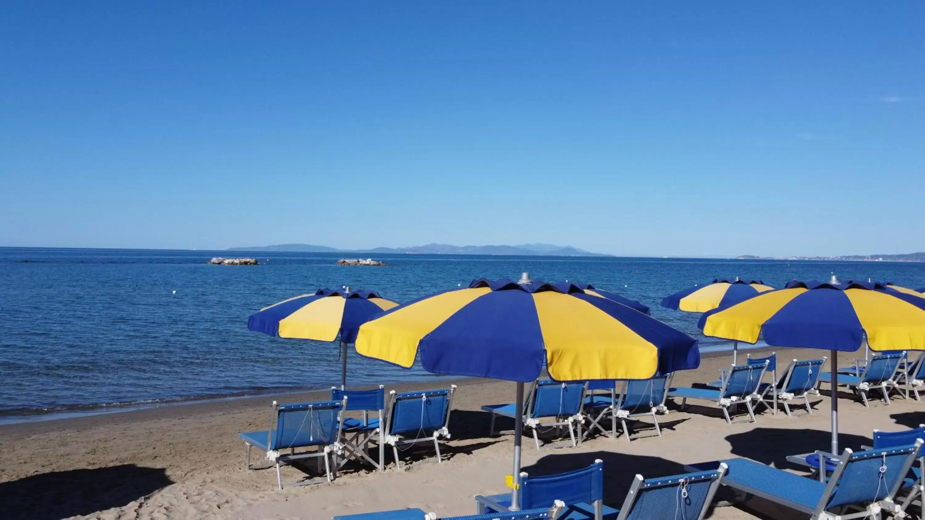 Summer, Beach in Hotel Giardino