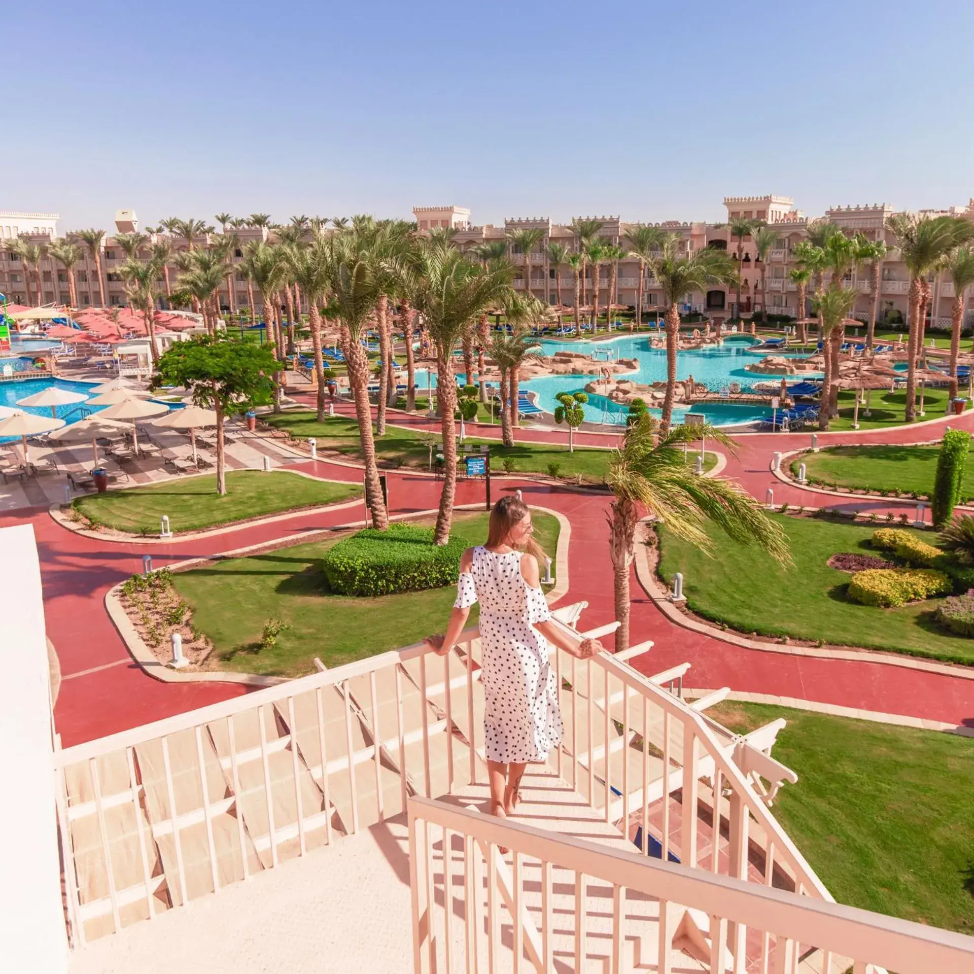 Swimming pool in Albatros Palace Resort (Families and Couples Only)