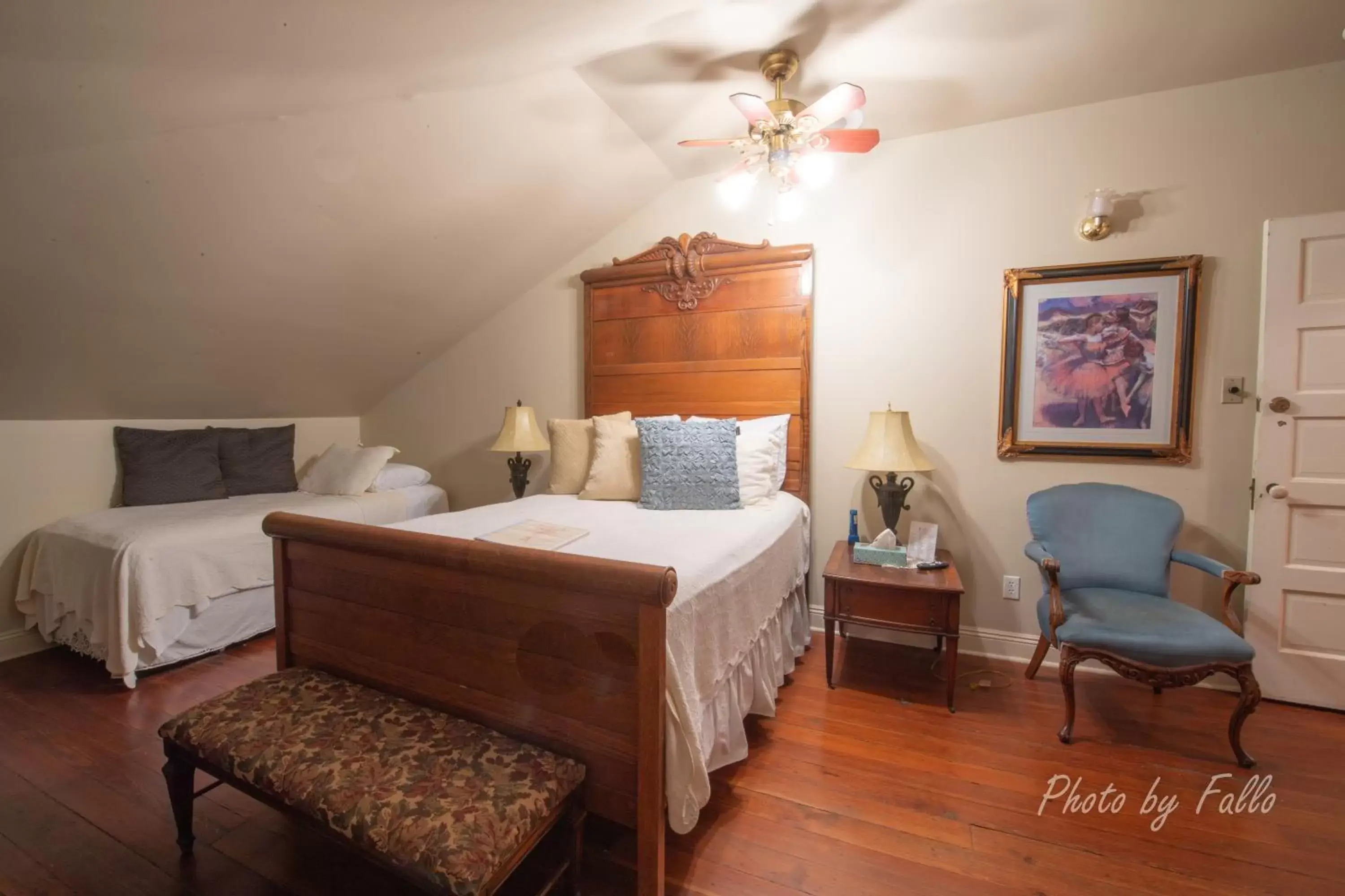 Photo of the whole room, Bed in Edgar Degas House Historic Home and Museum