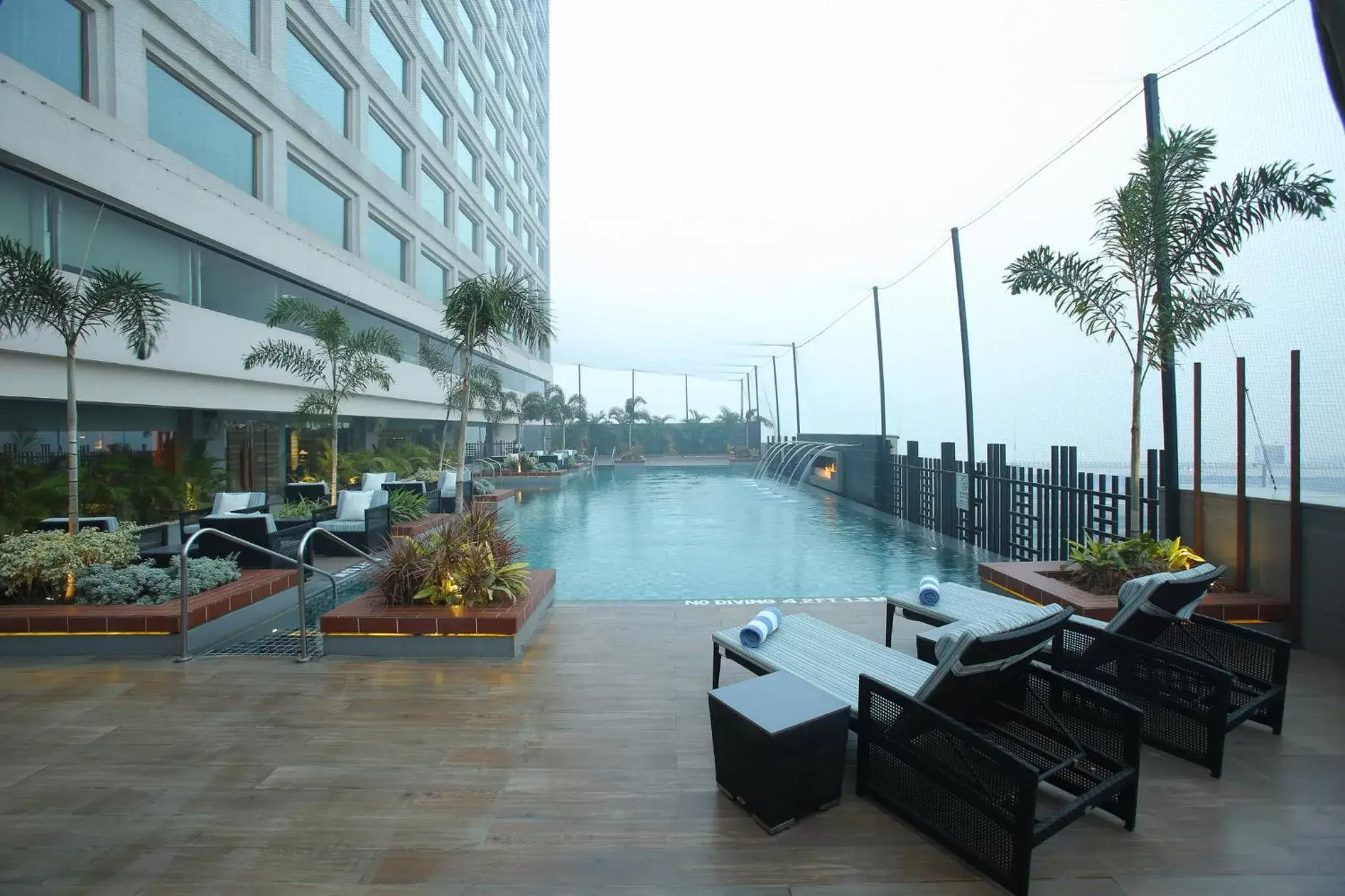 Swimming Pool in Crowne Plaza New Delhi Mayur Vihar Noida