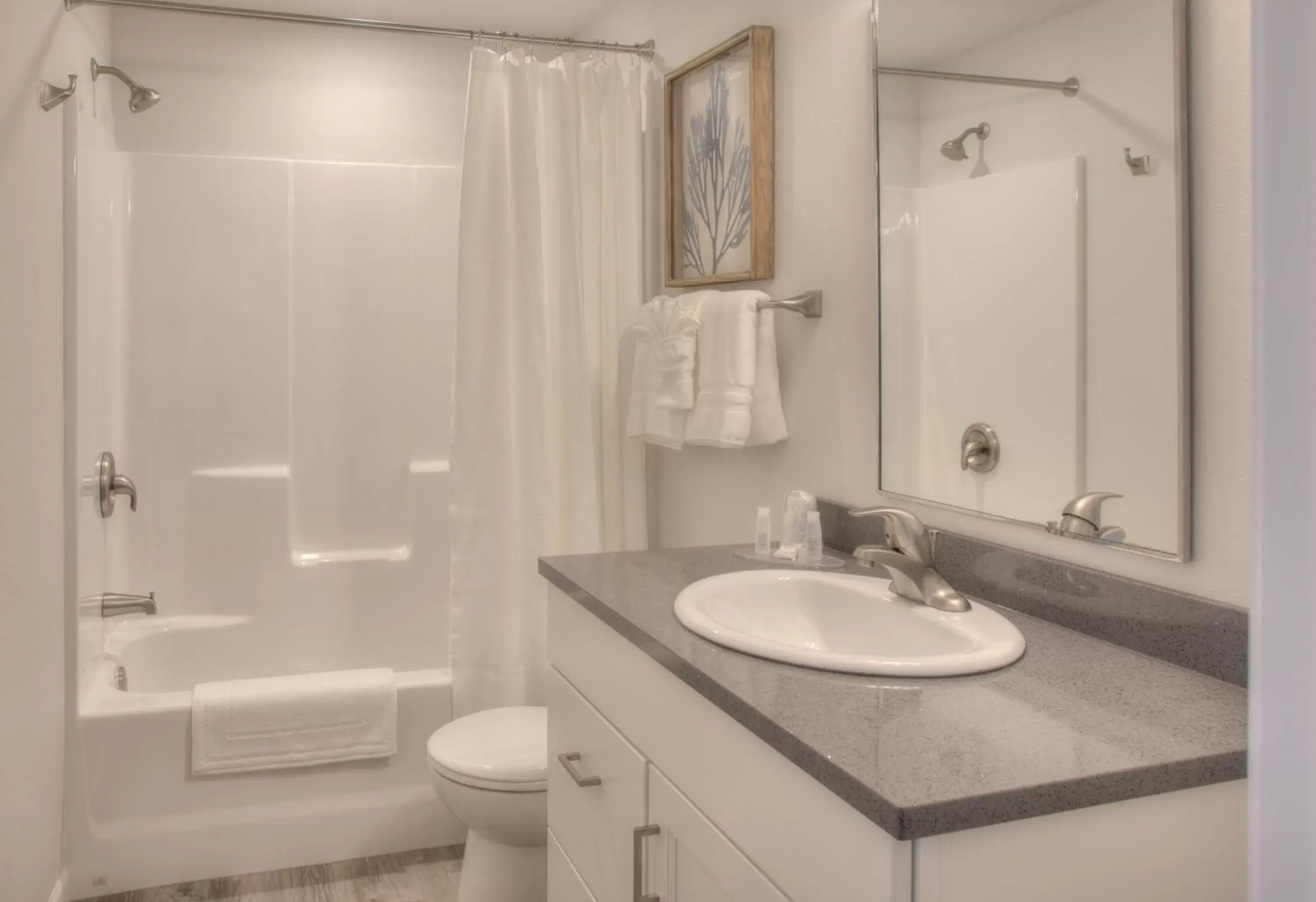 Bathroom in OCEAN SHORES RESORT - Brand New Rooms