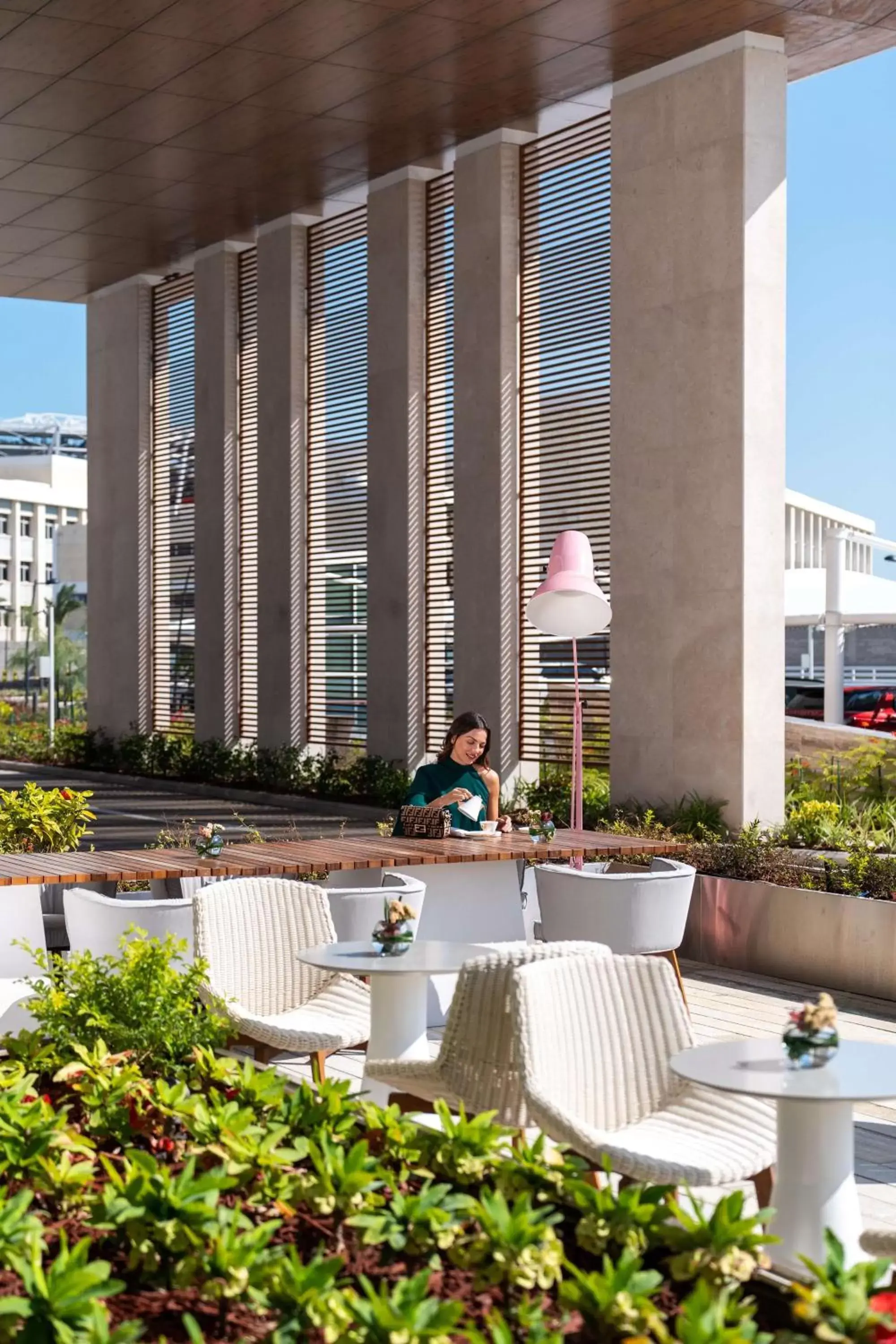 Balcony/Terrace in Rixos Gulf Hotel Doha - All Inclusive