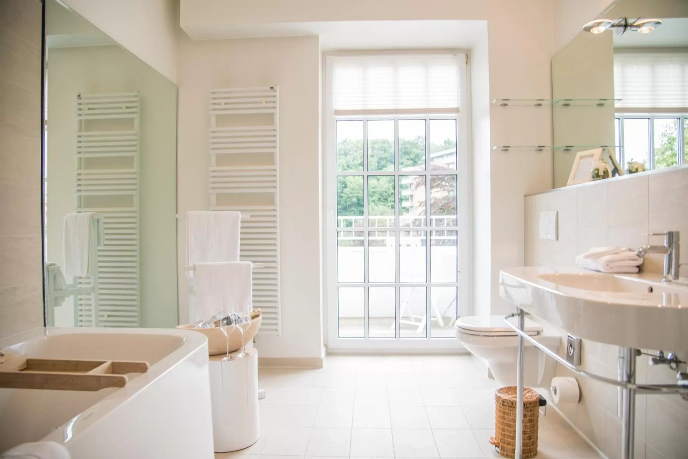 Bathroom in Strandhotel Glücksburg