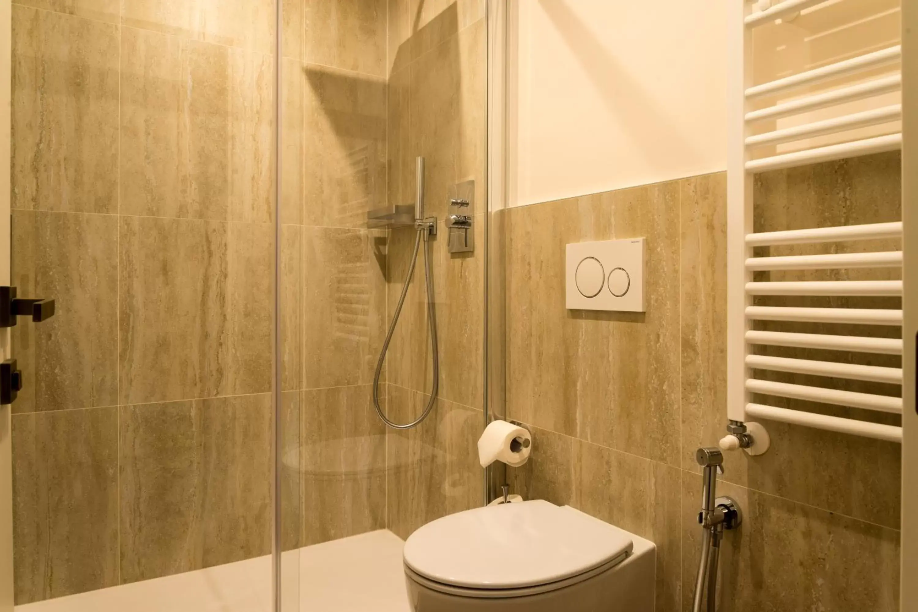 Shower, Bathroom in Hotel Rovereto