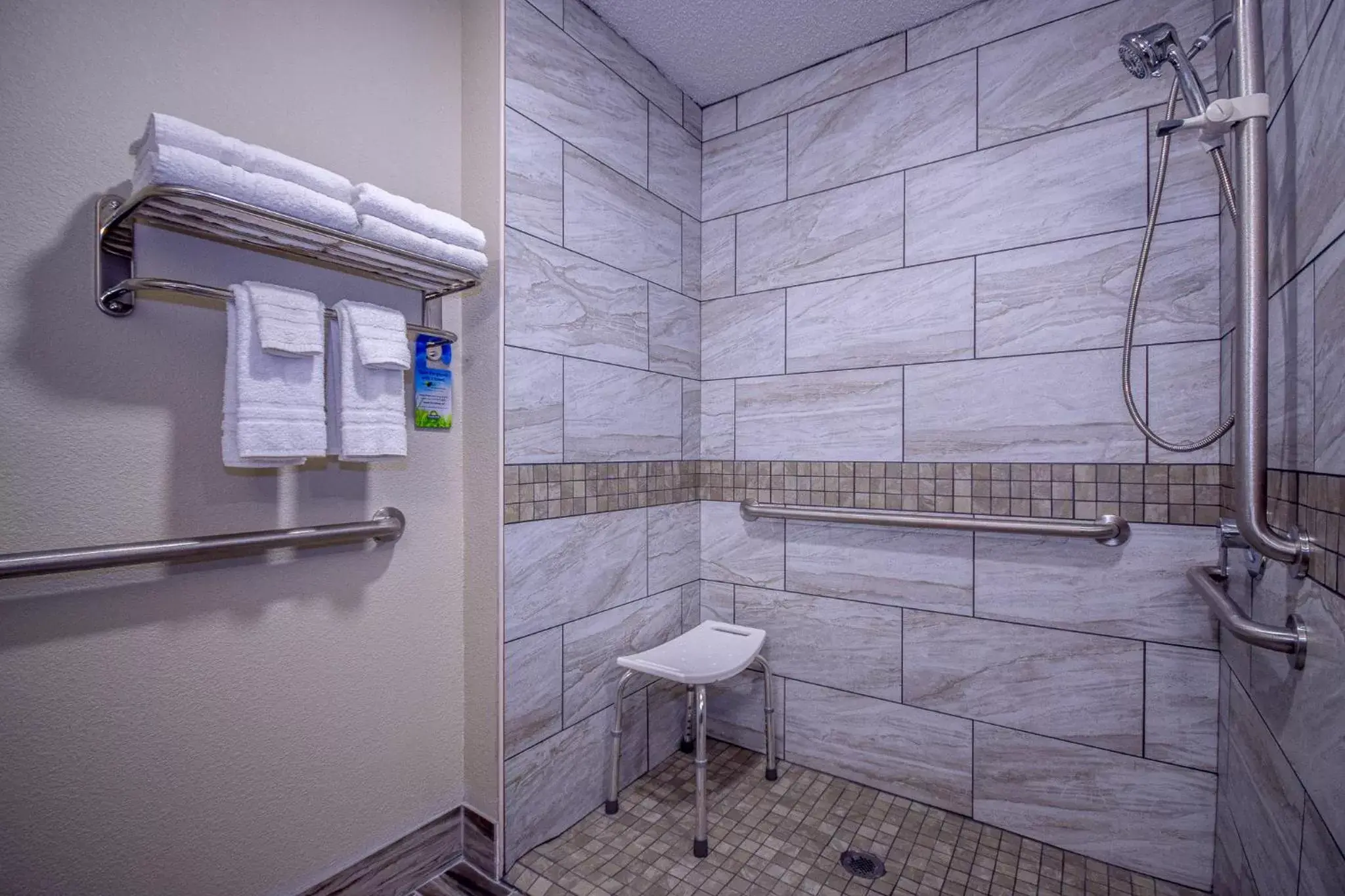 Bathroom in Days Inn & Suites by Wyndham Wisconsin Dells