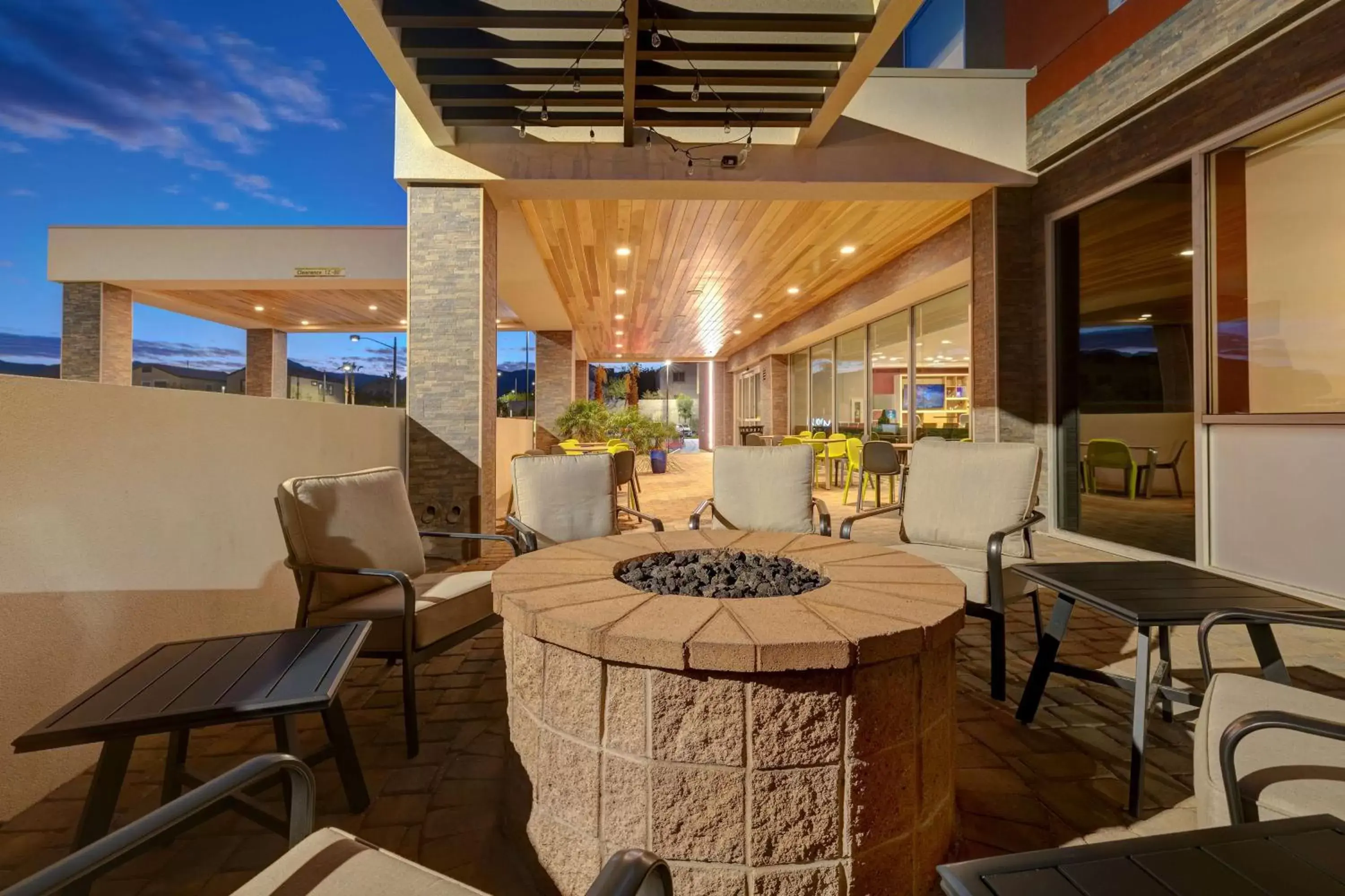 Patio, Restaurant/Places to Eat in Home2 Suites By Hilton Las Vegas Northwest