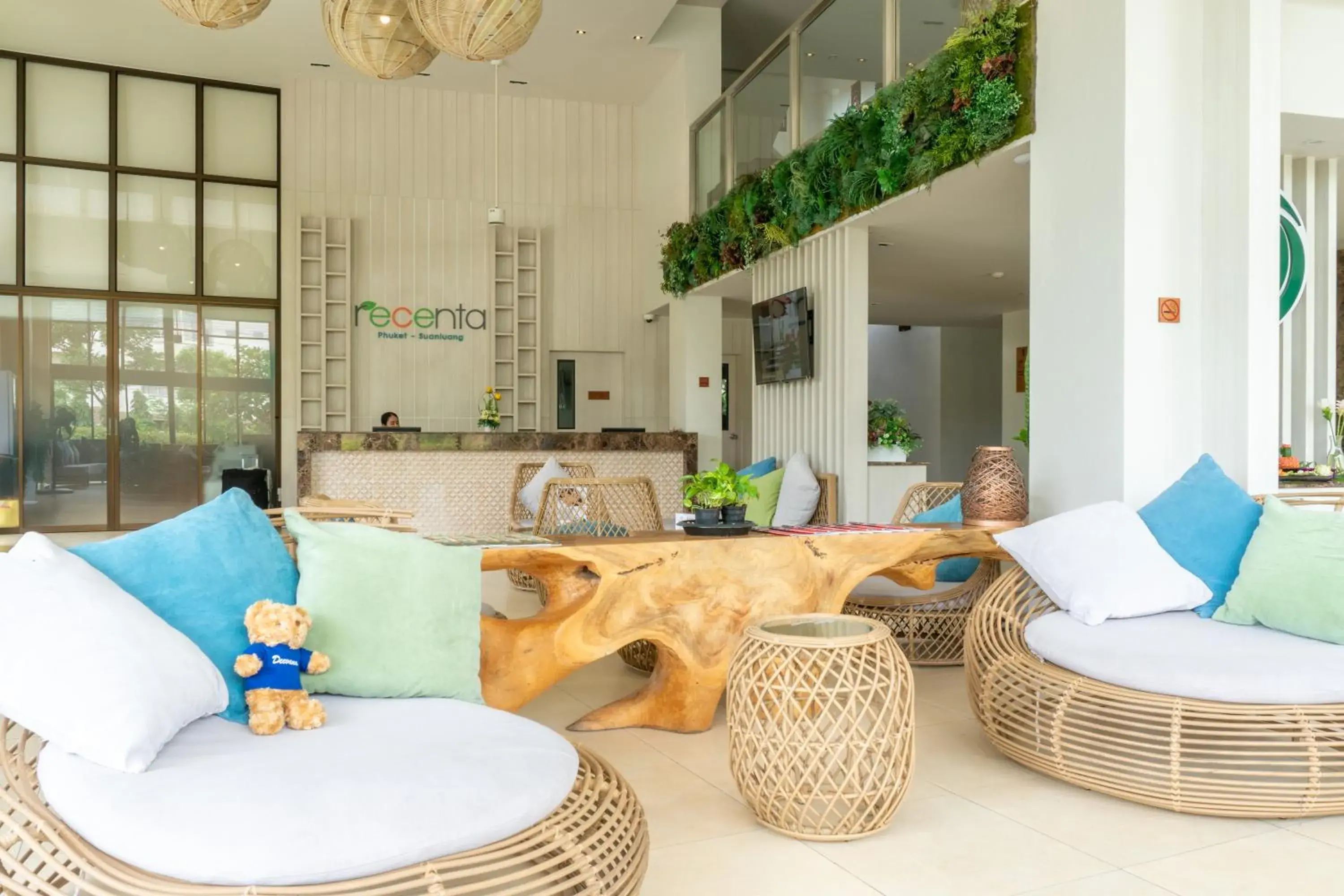 Lobby or reception in Recenta Phuket Suanluang by Deevana Lobby or reception in Recenta Phuket Suanluang by Deevana