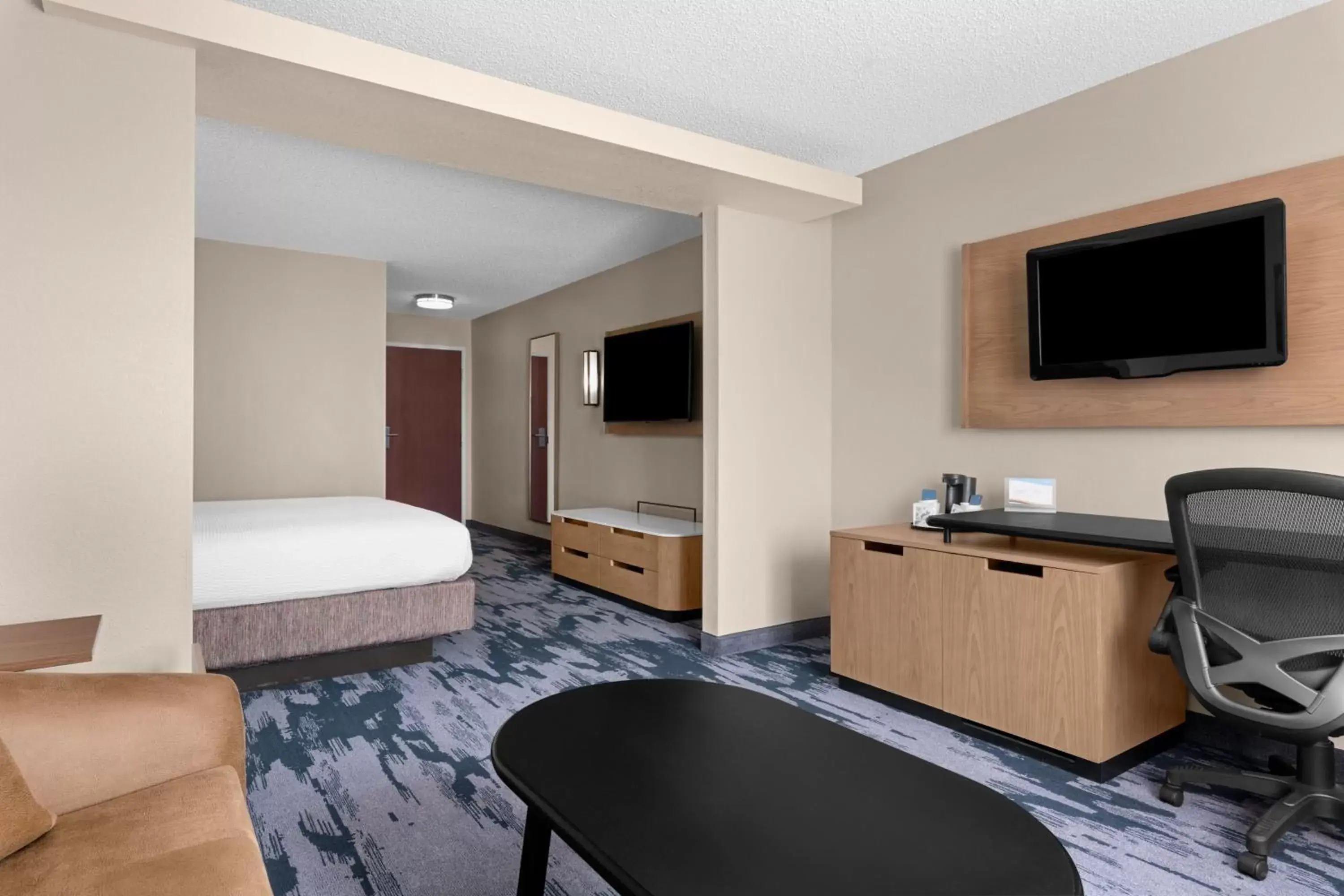 Photo of the whole room, TV/Entertainment Center in Fairfield Inn Kennewick