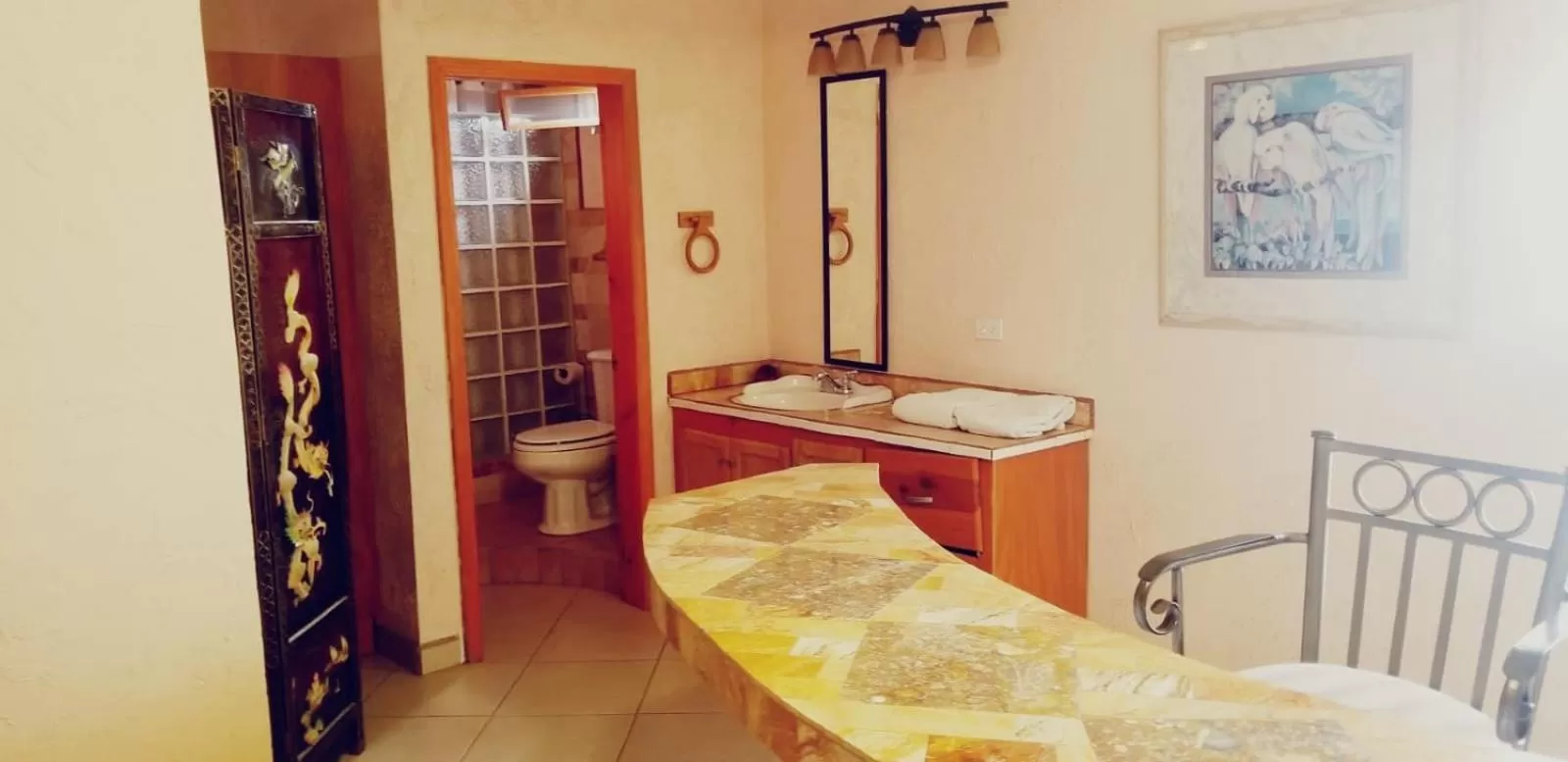 oven, Bathroom in Hotel Posada Magdalena