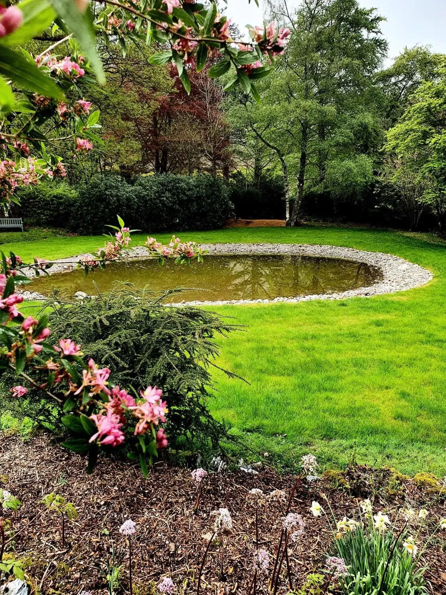 Garden in The Leathes Head Hotel