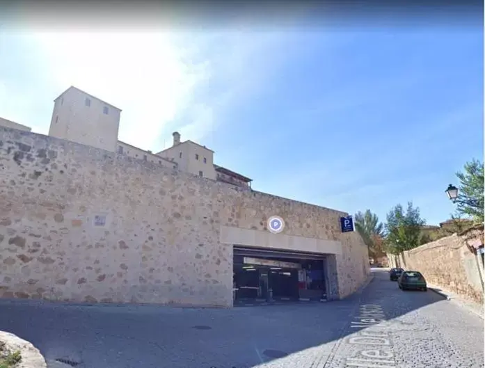 Parking, Property Building in Áurea Convento Capuchinos by Eurostars Hotel Company