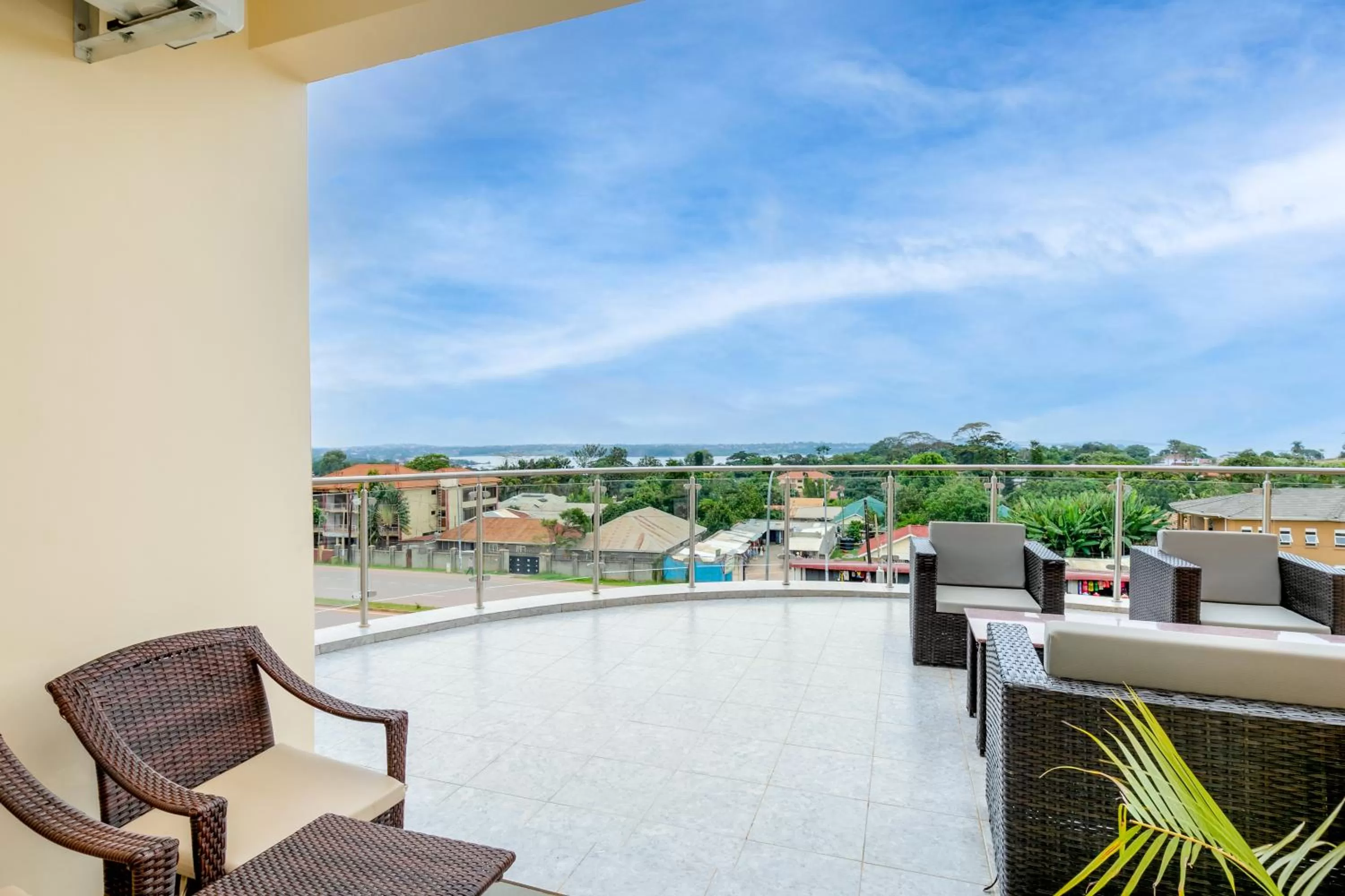 Balcony/Terrace in Hotel Horizon Entebbe