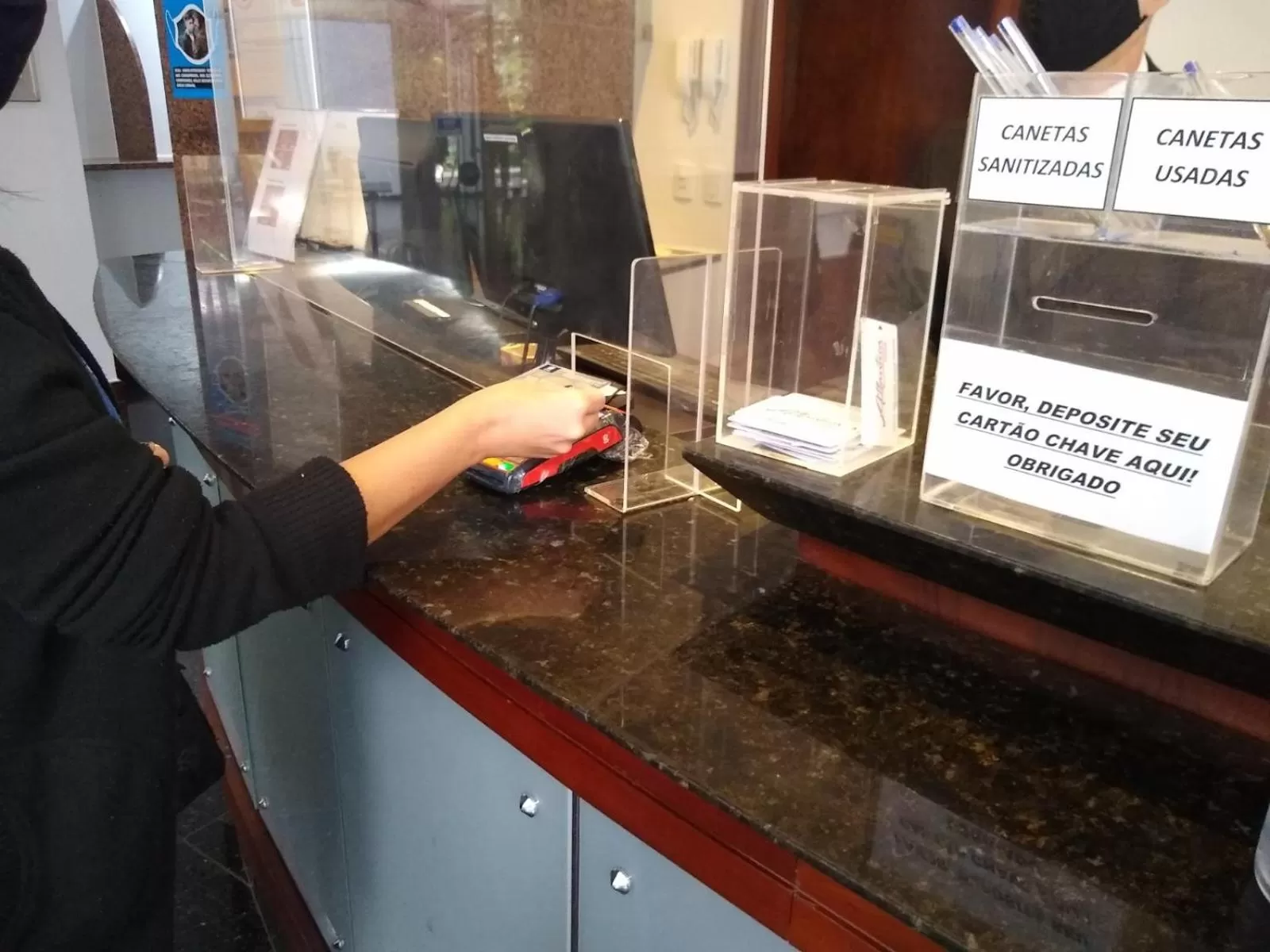 Lobby or reception in Metropolitan Hotel Brasília
