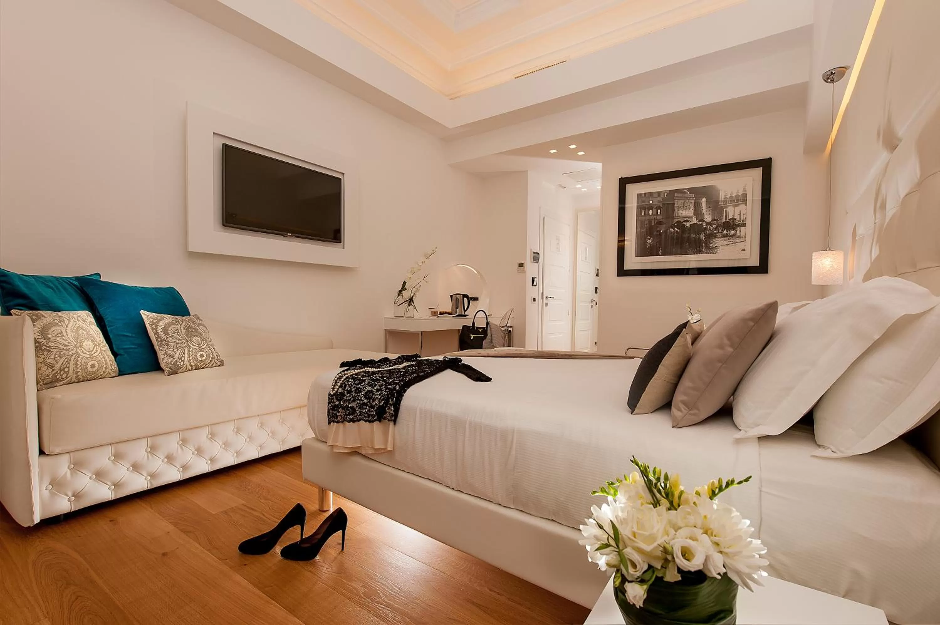 Bed in Argentina Residenza Style Hotel