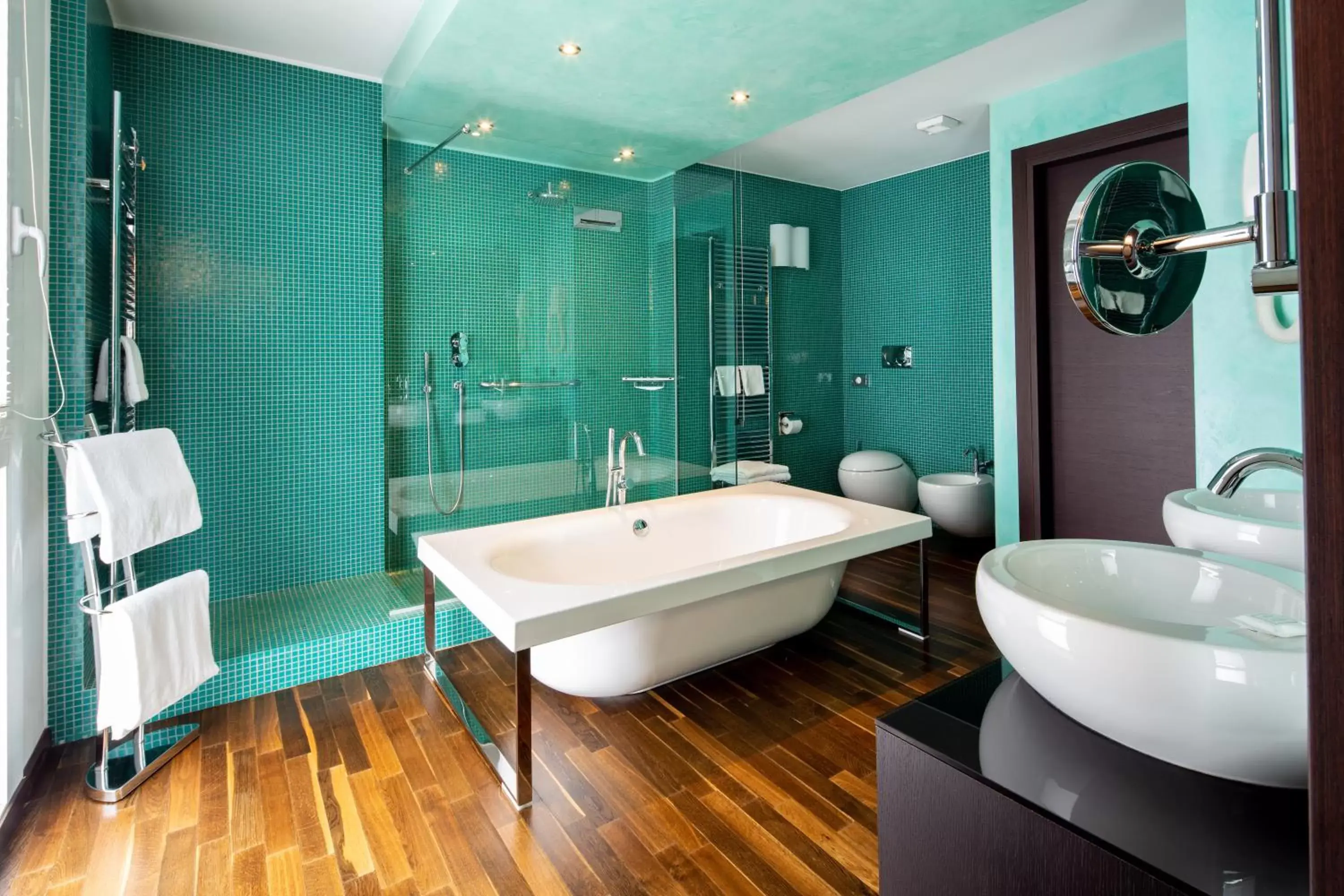 Shower, Bathroom in Best Western Hotel Biri