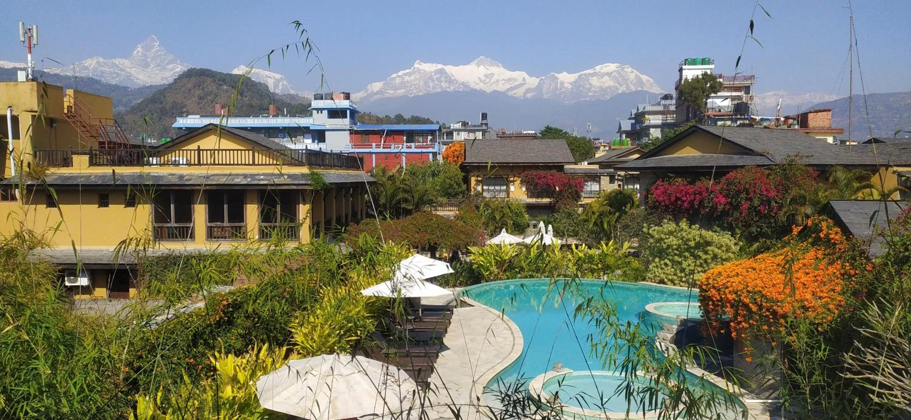 Property building in Temple Tree Resort & Spa, Pokhara